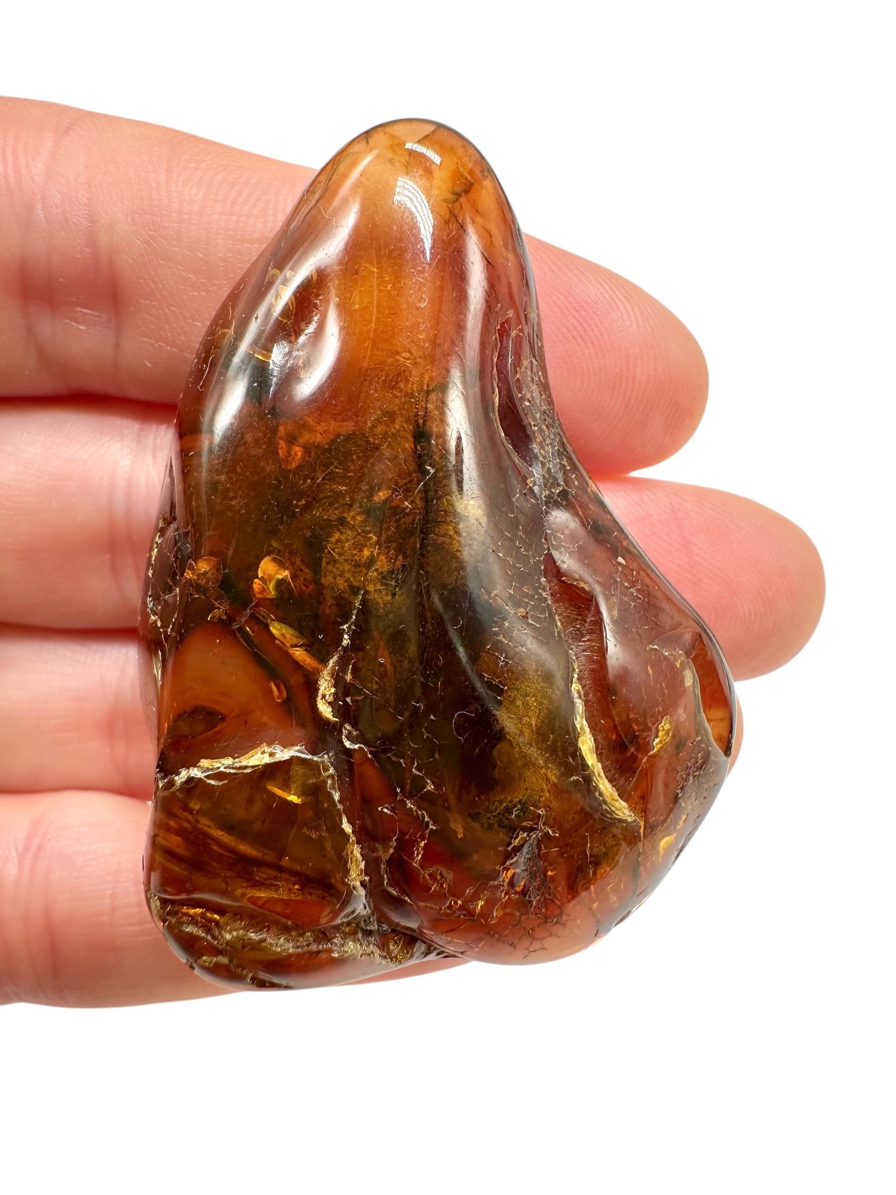 Insects in amber – Lithuania – 14,4g - IJ178
