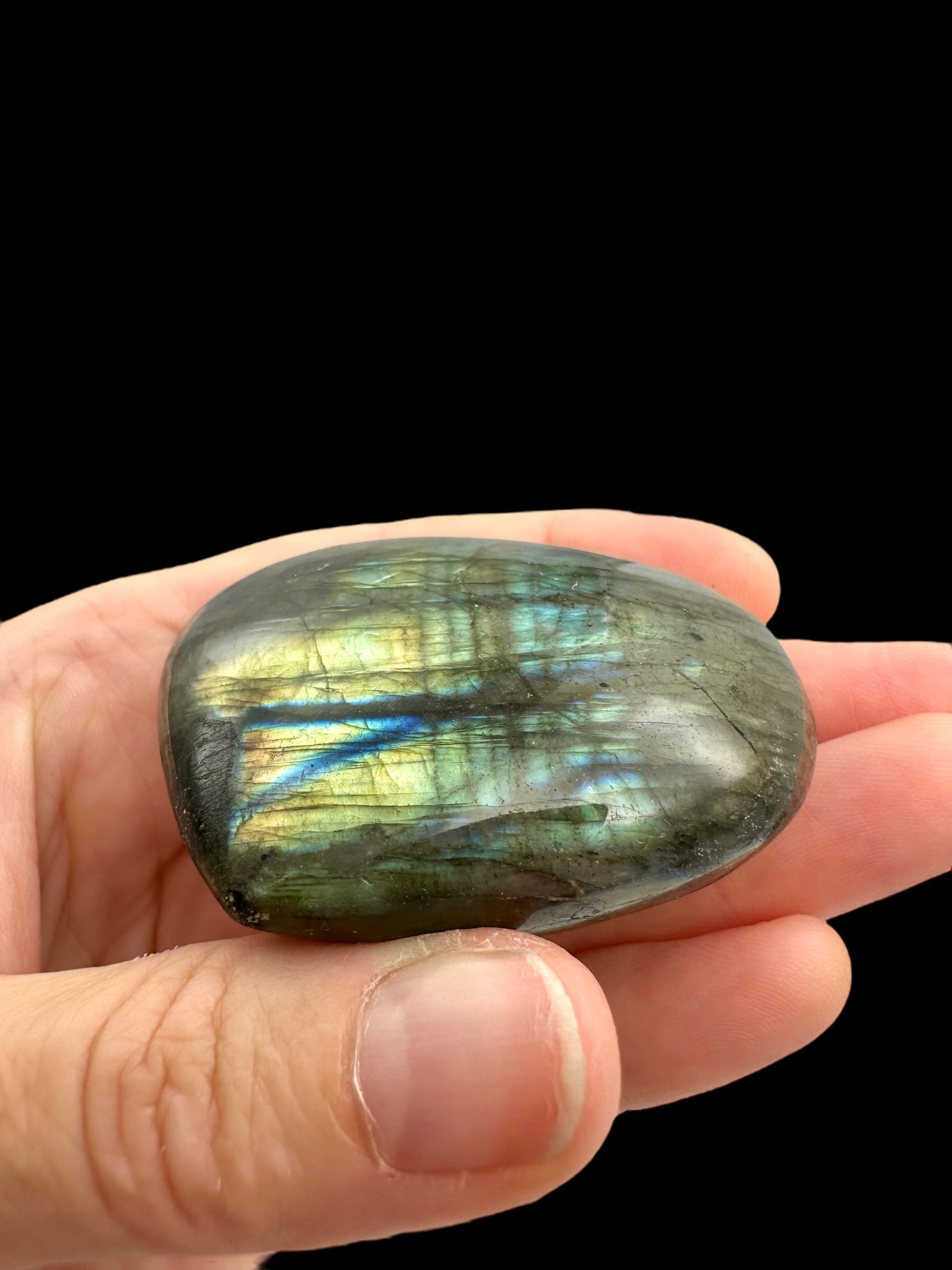 Labradorite heart 5,7cm – Madagascar - L041
