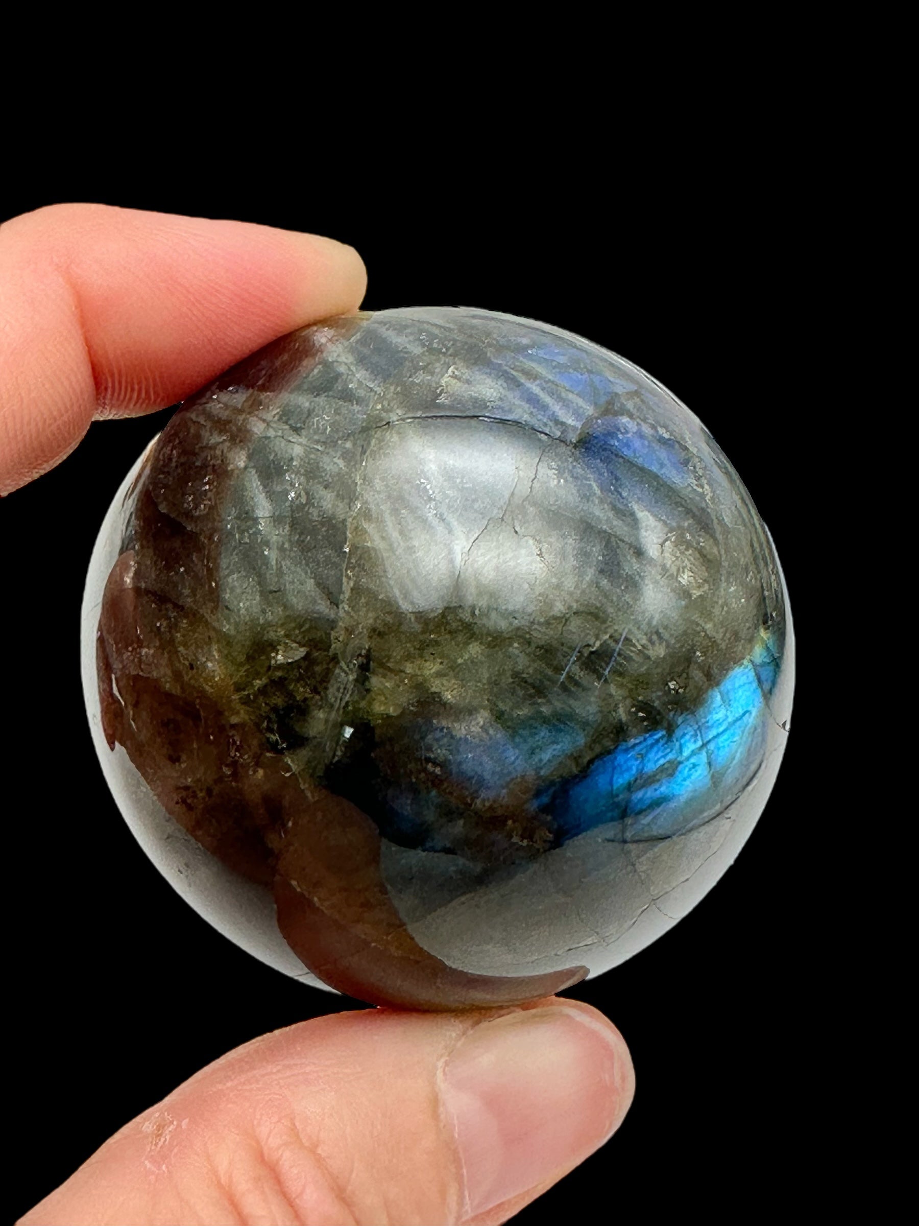 Labradorite sphere – Madagascar - L043