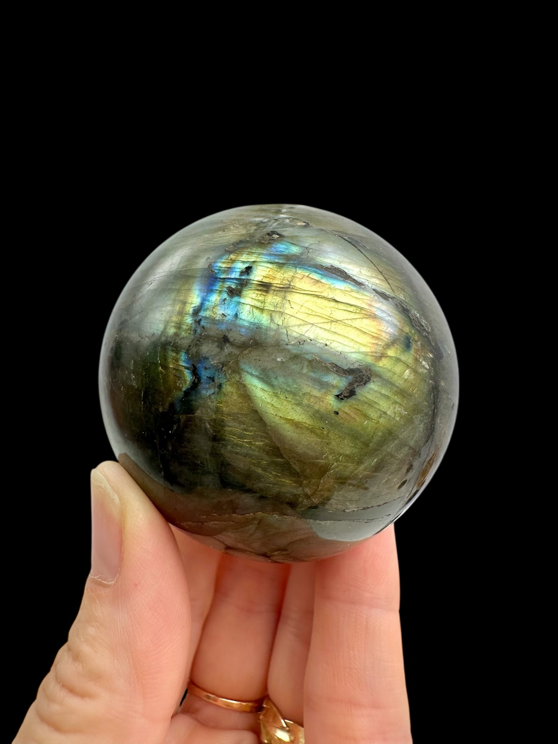 Labradorite sphere – Madagascar