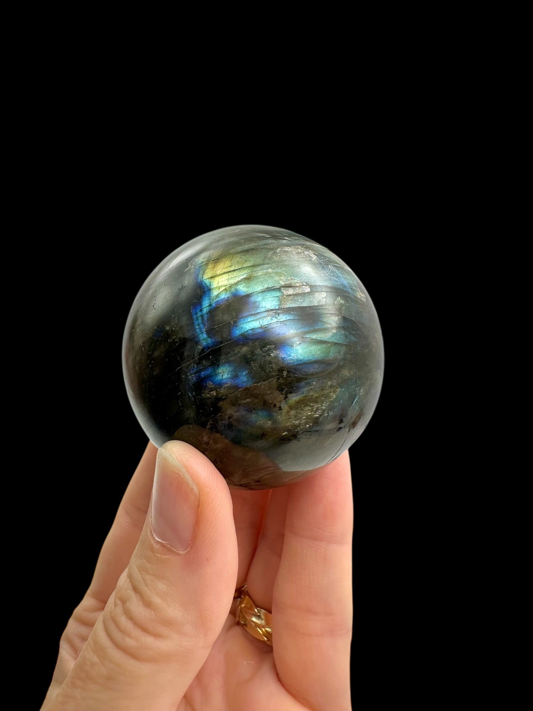 Labradorite sphere – Madagascar