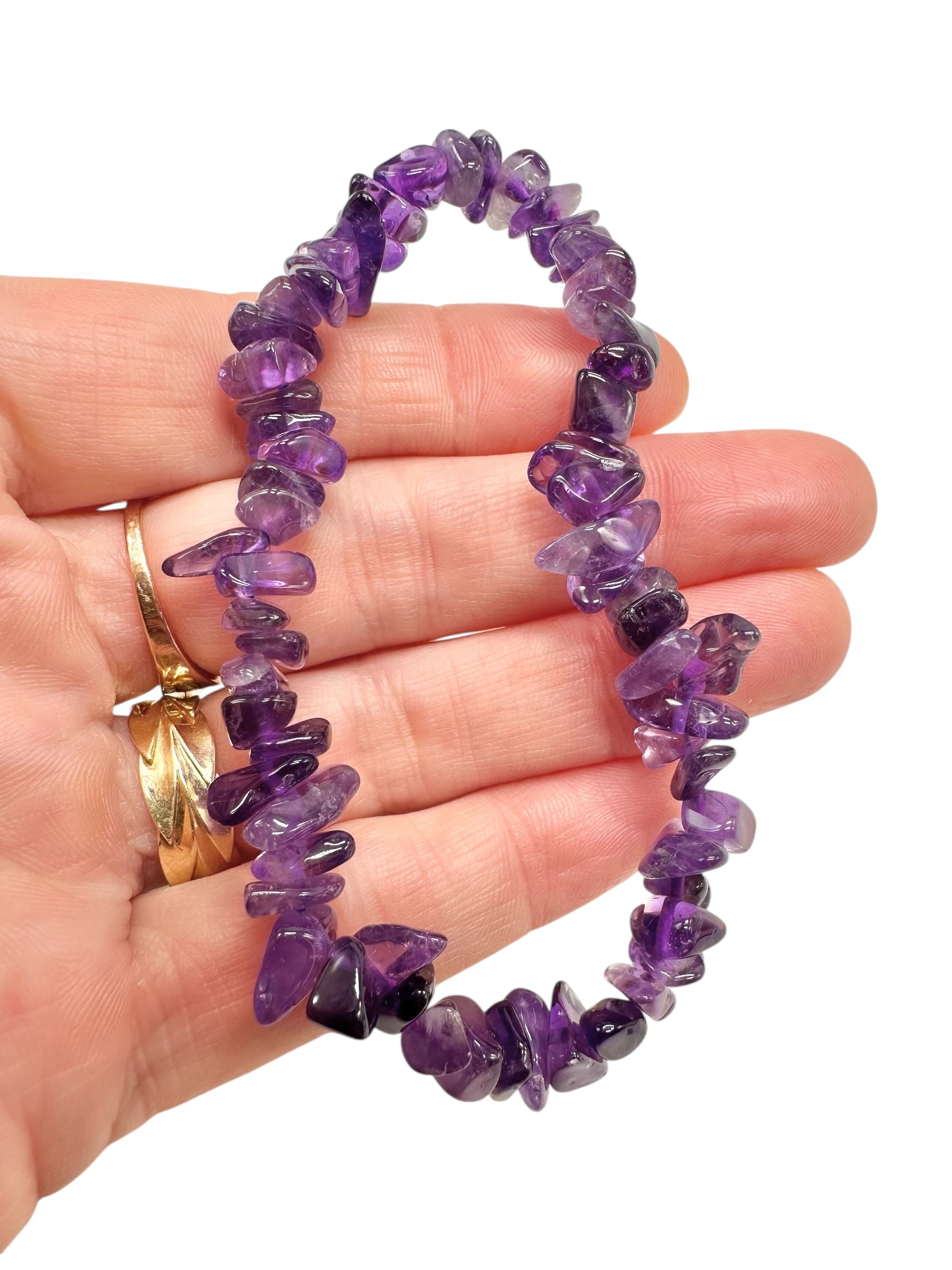 Amethyst bracelet
