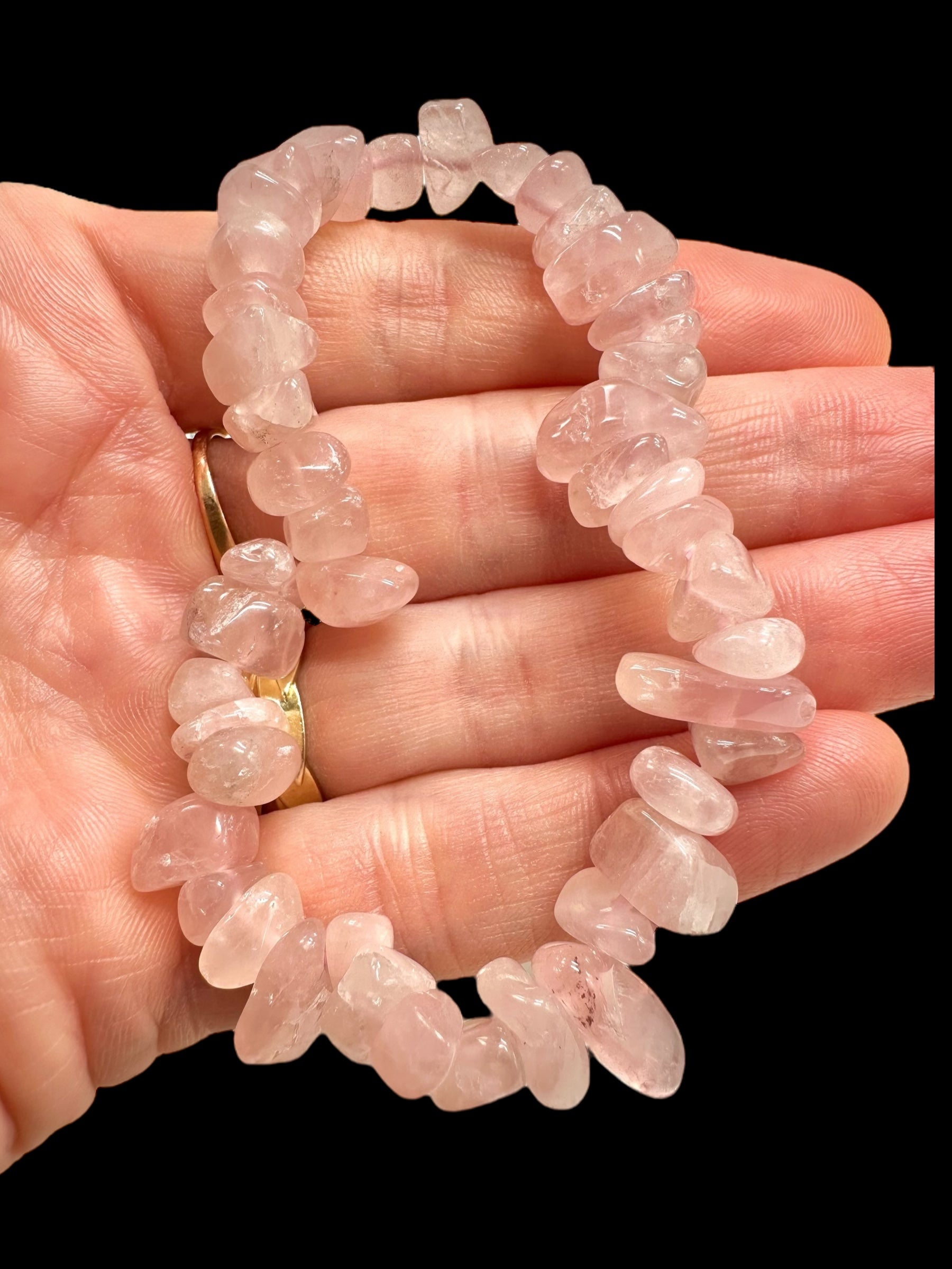 Rose quartz bracelet