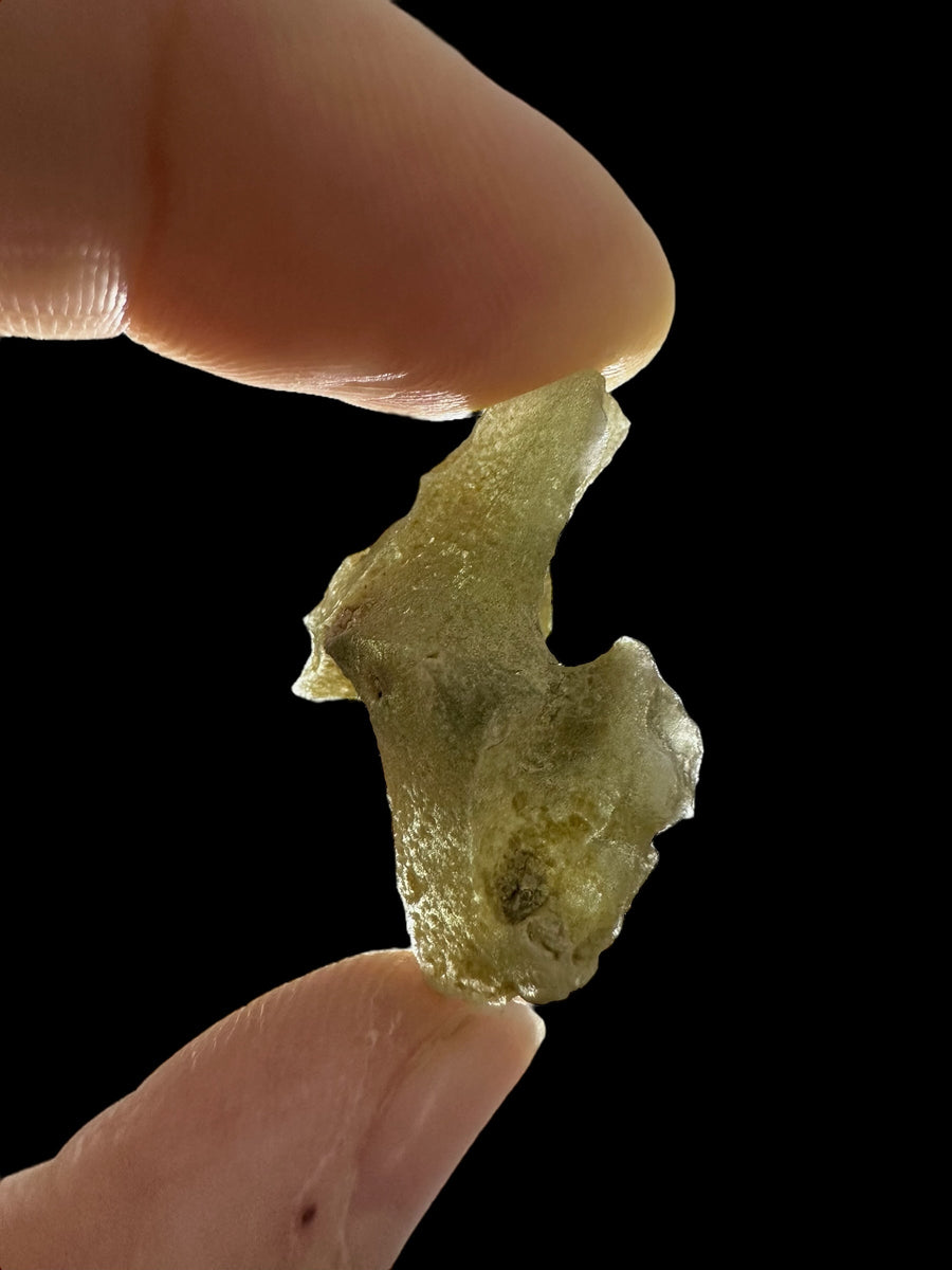 Moldavite – Driten – 2,8g - VL32 retroilluminata