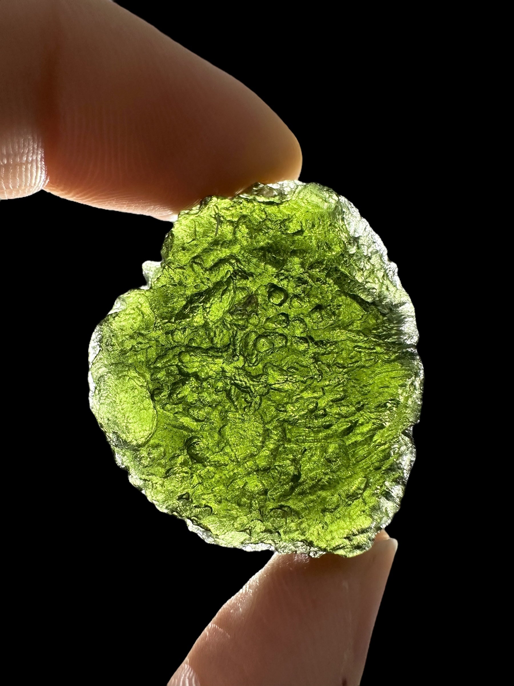Moldavite – Dobrkovska Lhotka – Zatacka – 13,4g - VL37