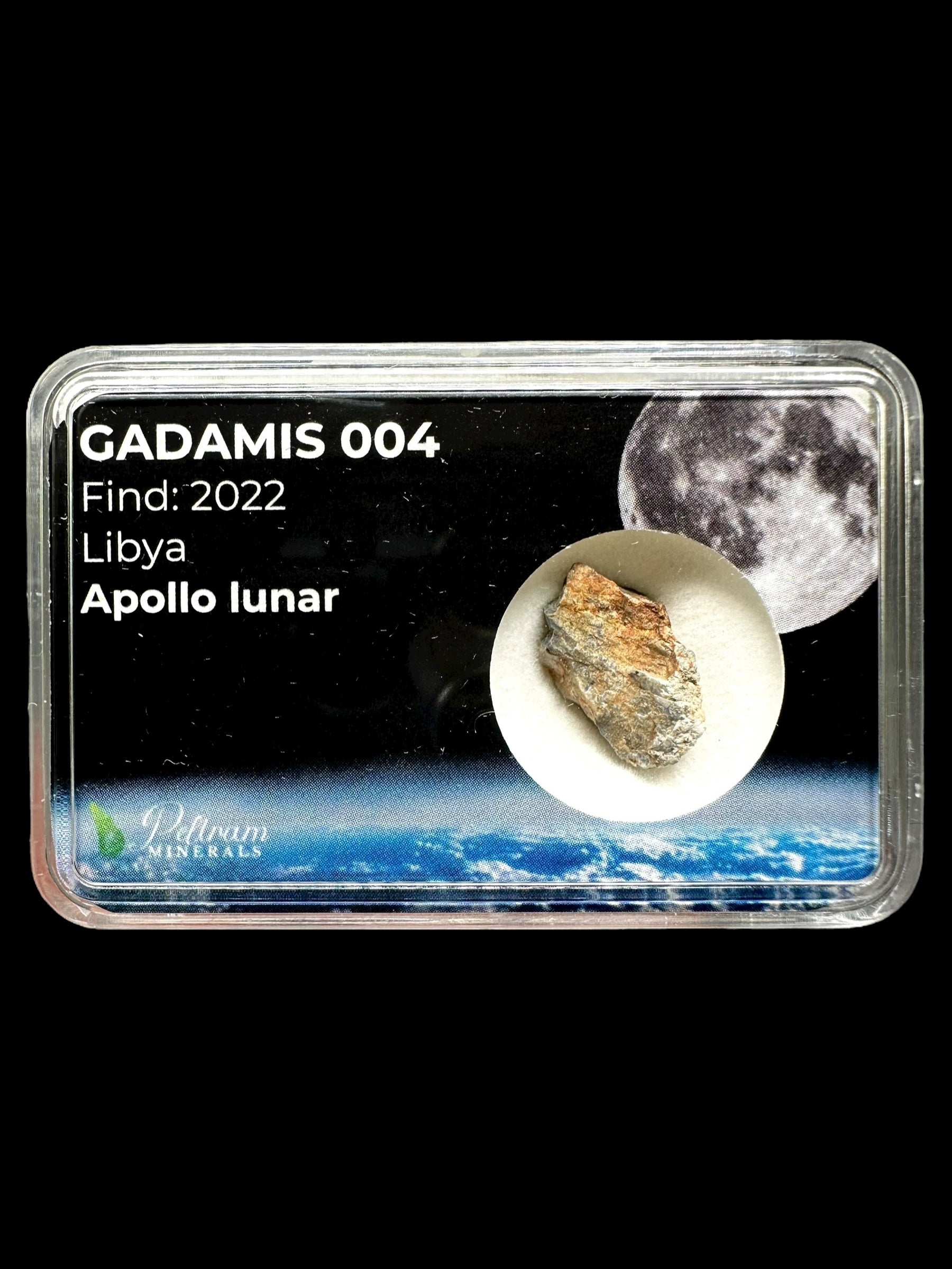 Lunar meteorite Gadamis 004 – 1,1g – Libya