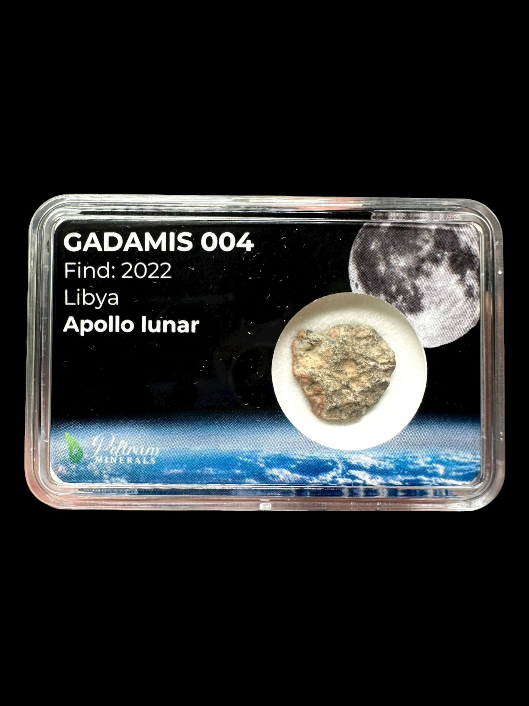 Lunar meteorite Gadamis 004 – 1,1g – Libya