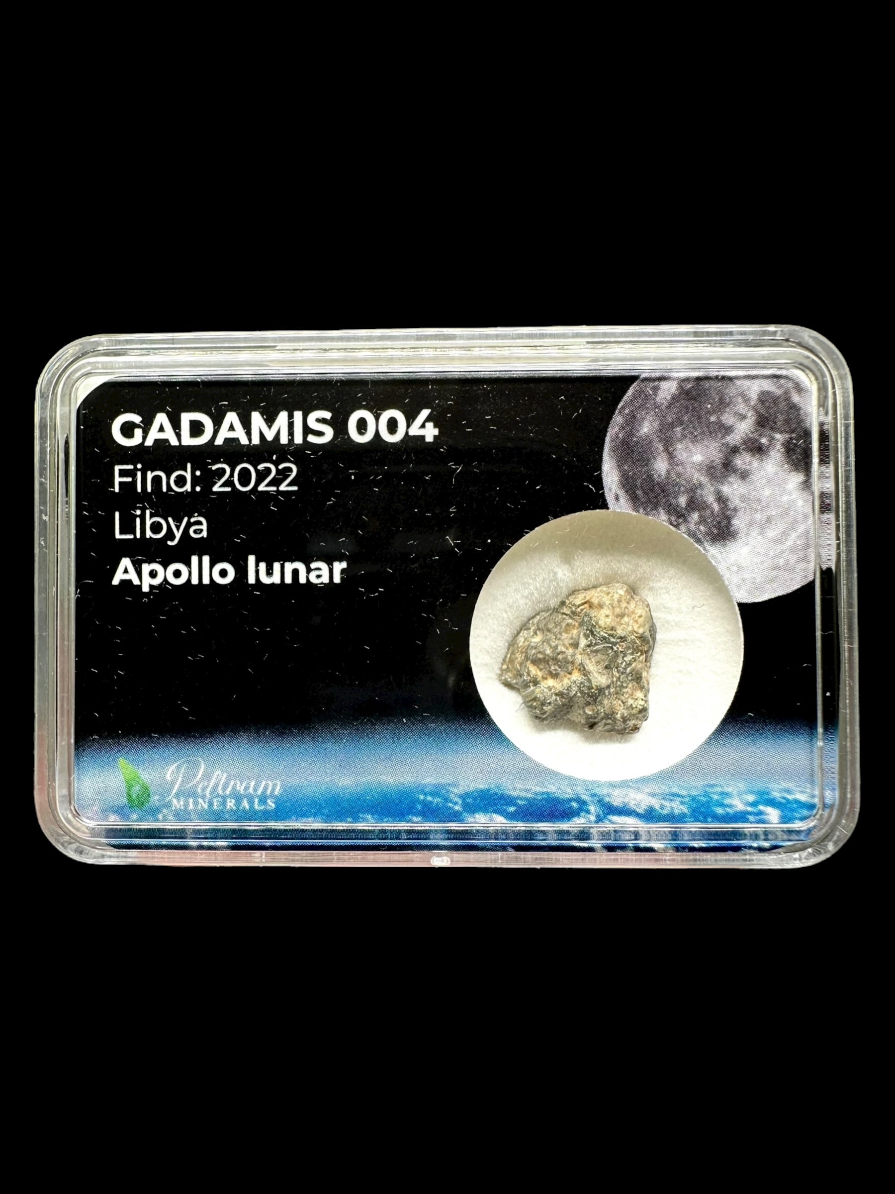 Lunar meteorite Gadamis 004 – 1g – Libya