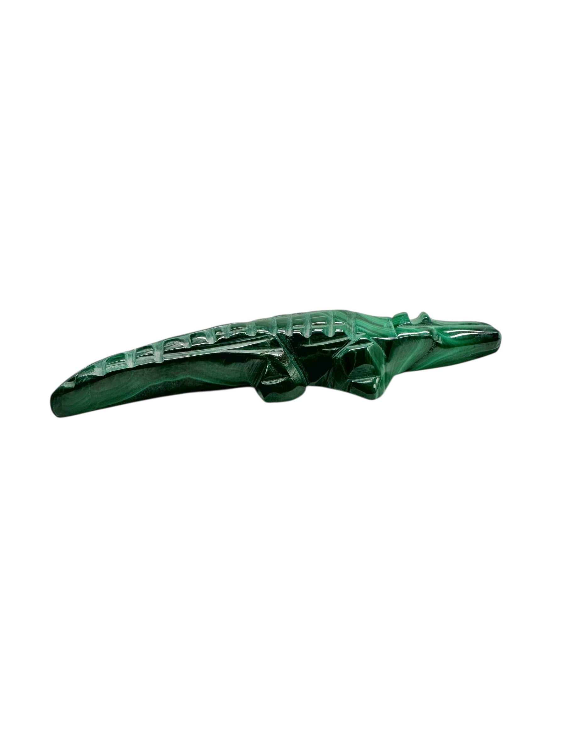 Malachite animal – Crocodile - MZ038