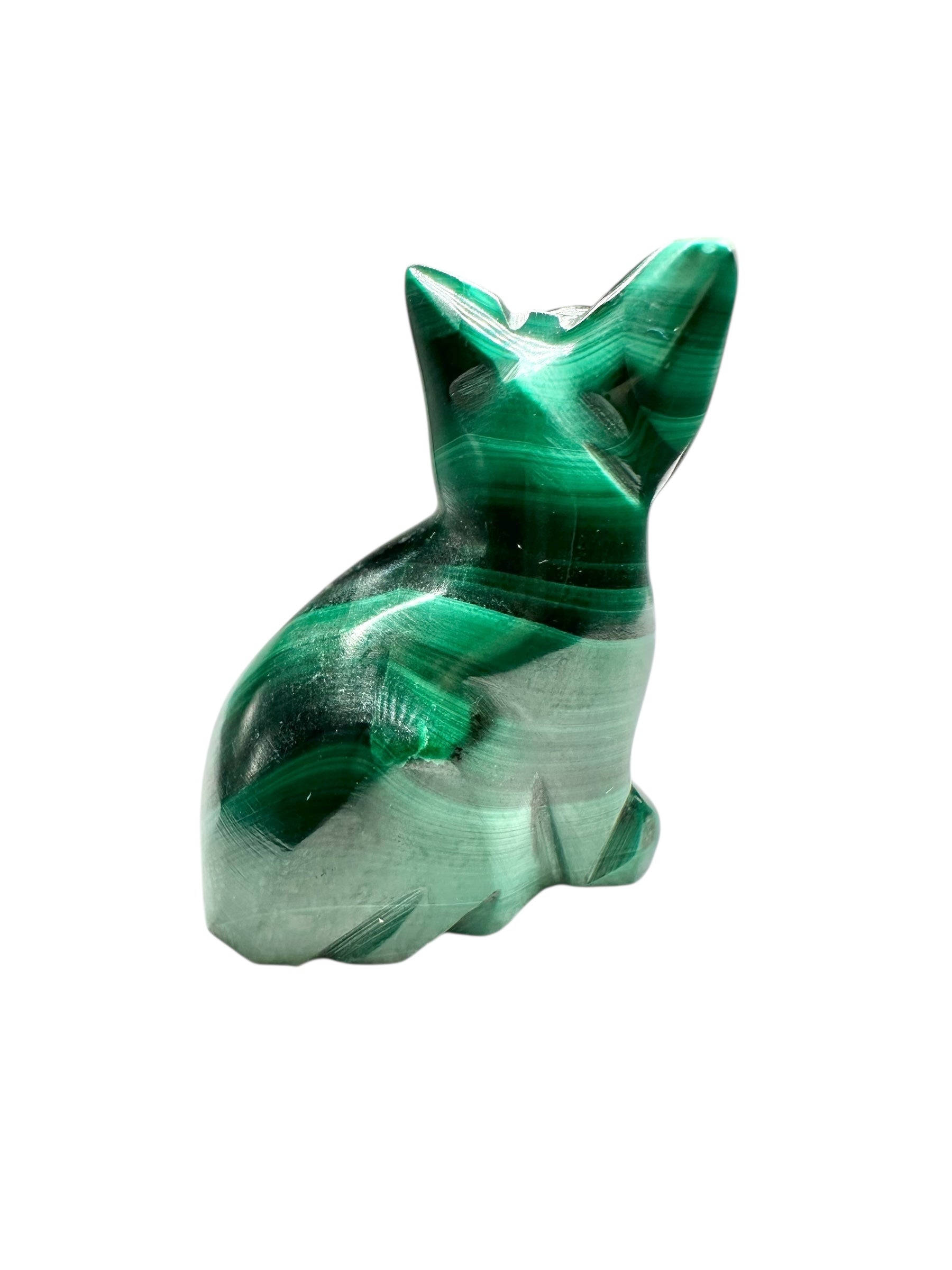 Malachite animal – Cat - MZ039