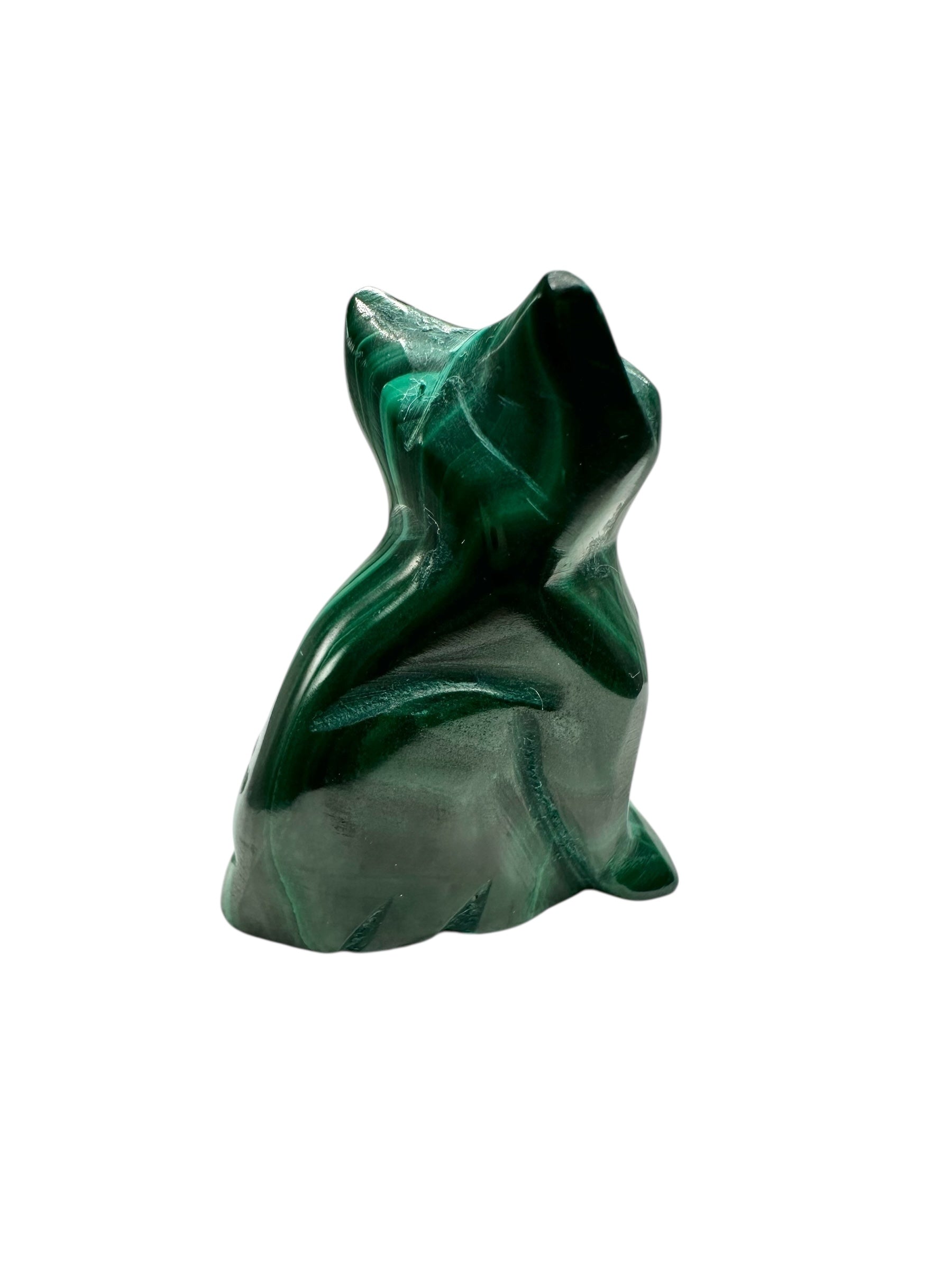 Malachite animal – Cat - MZ043