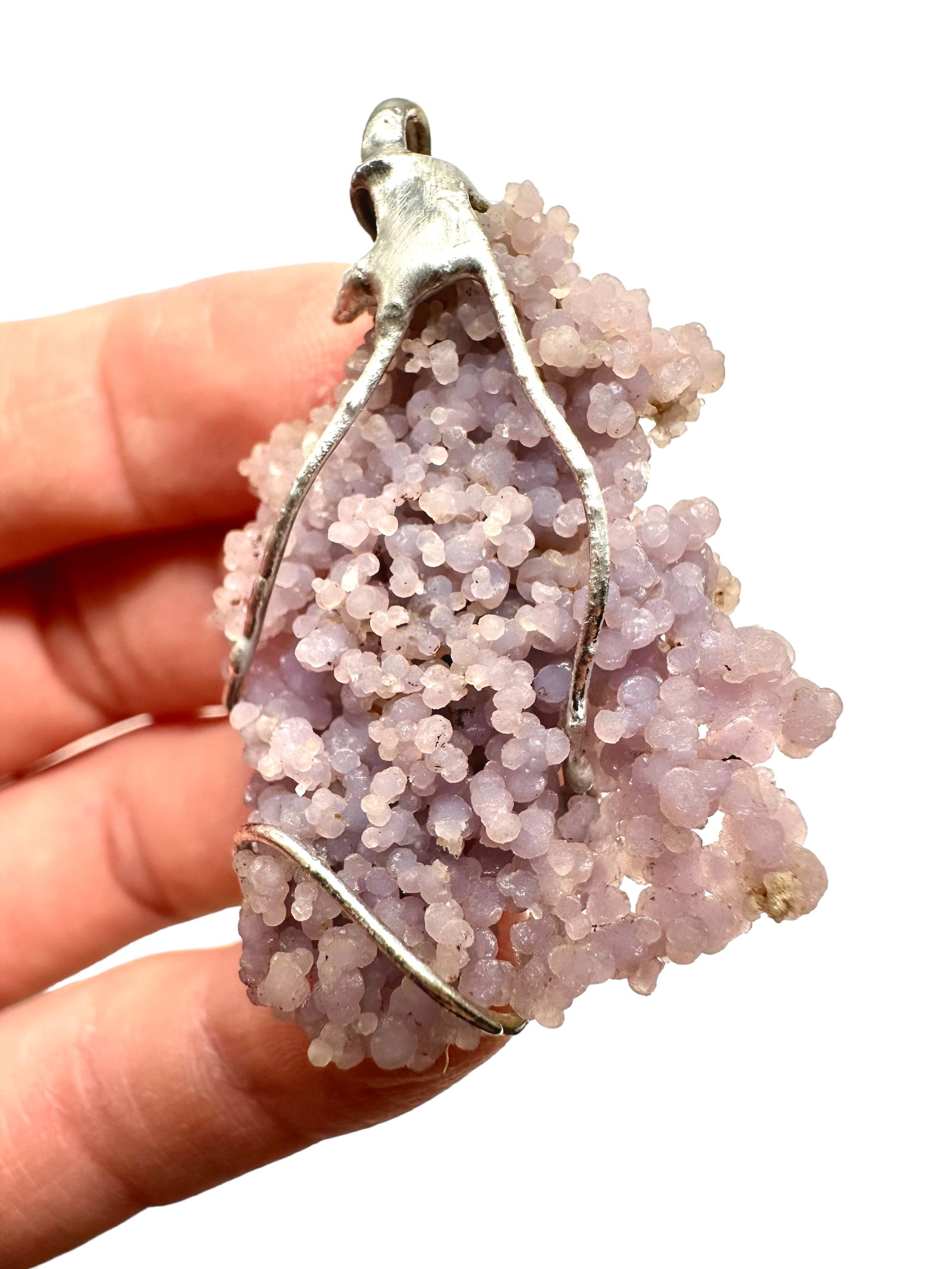 Grape chalcedony pendant - P/HCH16