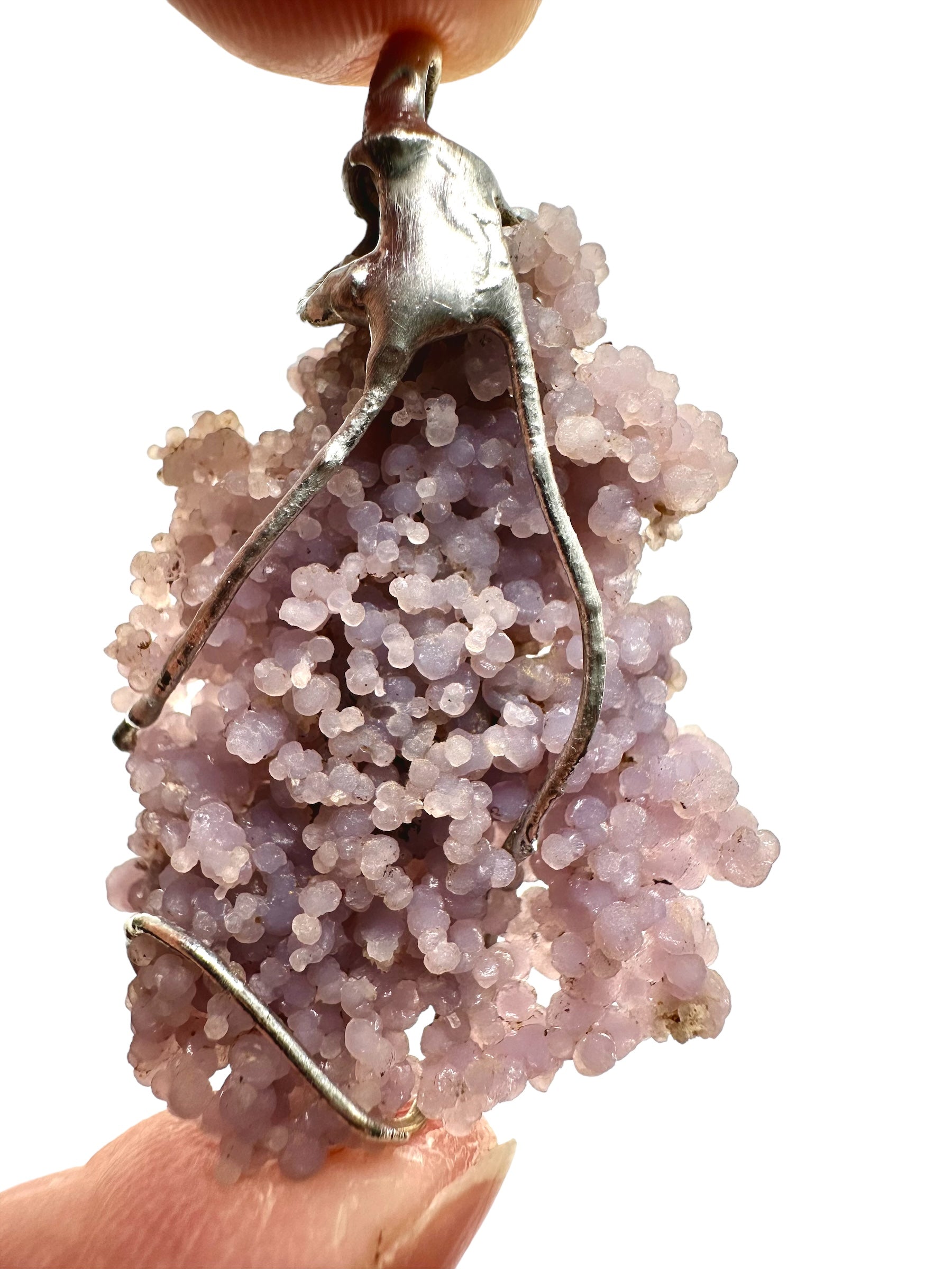 Grape chalcedony pendant - P/HCH16