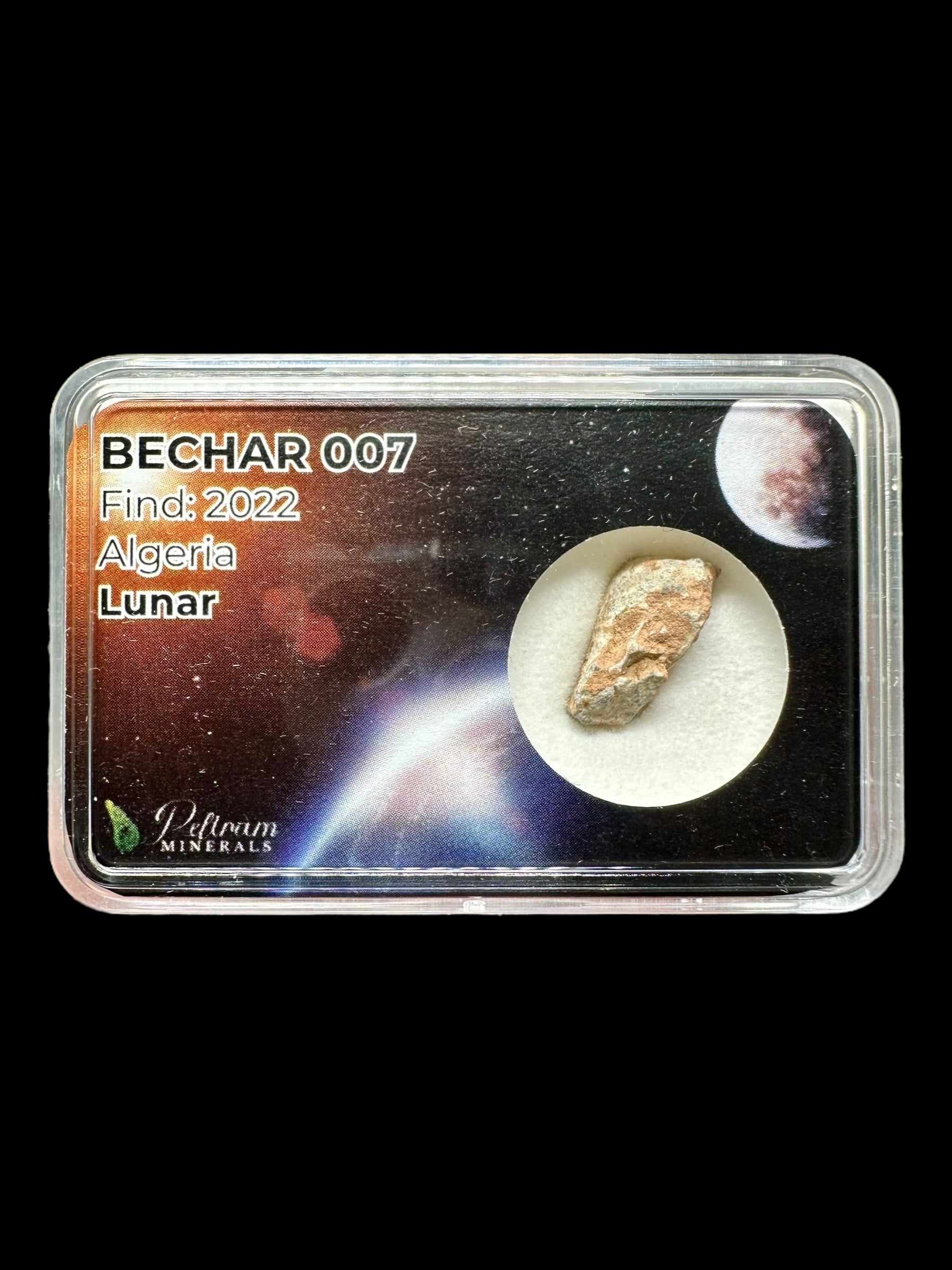 Lunar meteorite Bechar 007 – 0,8g – Algeria