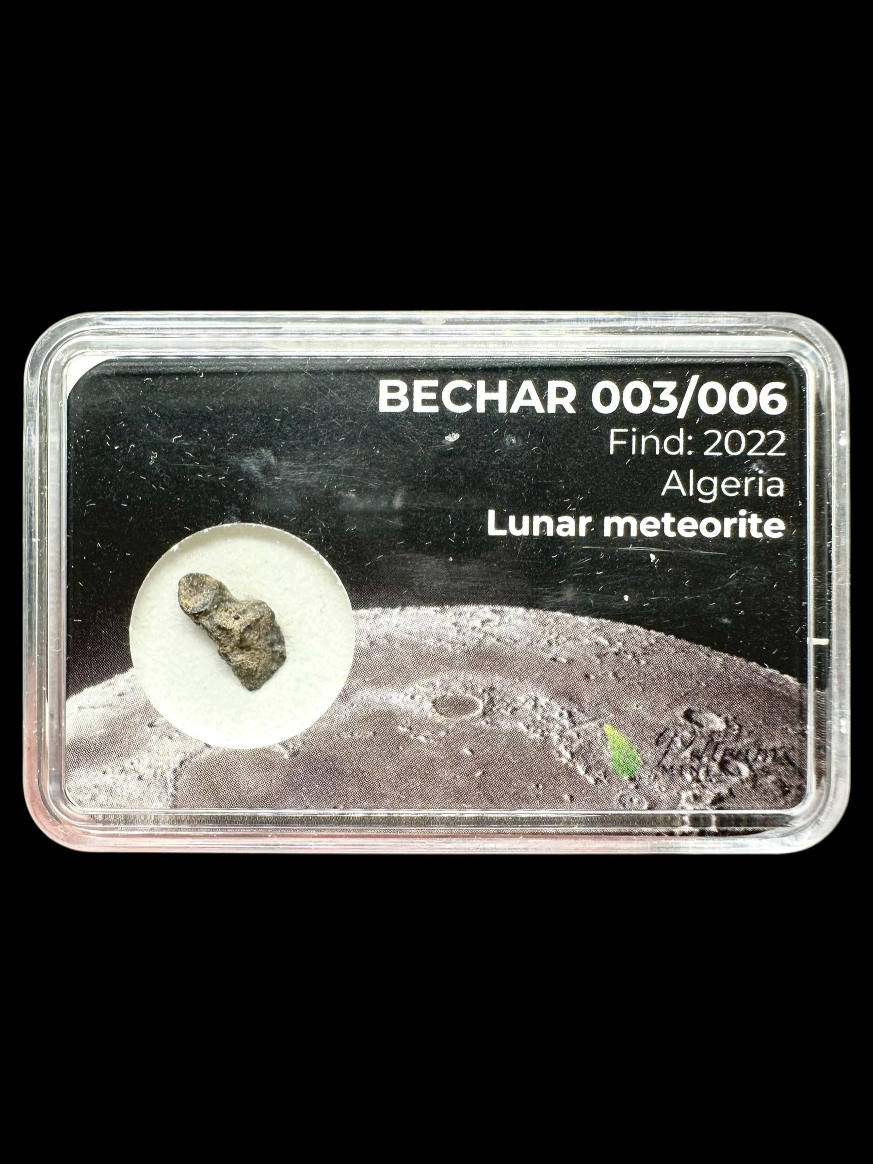 Lunar meteorite Bechar 003/006 – 0,1g – Algeria