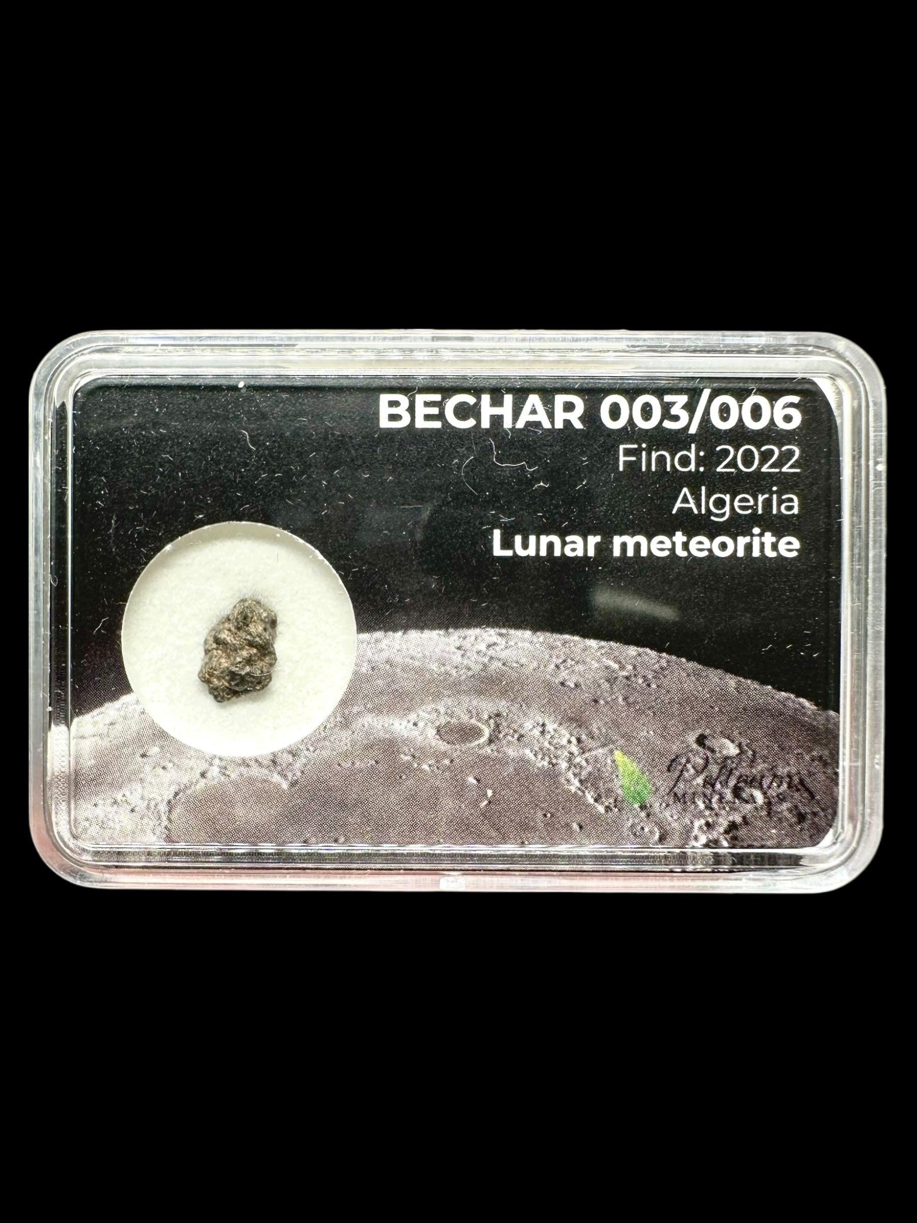 Lunar meteorite Bechar 003/006 – 0,1g – Algeria