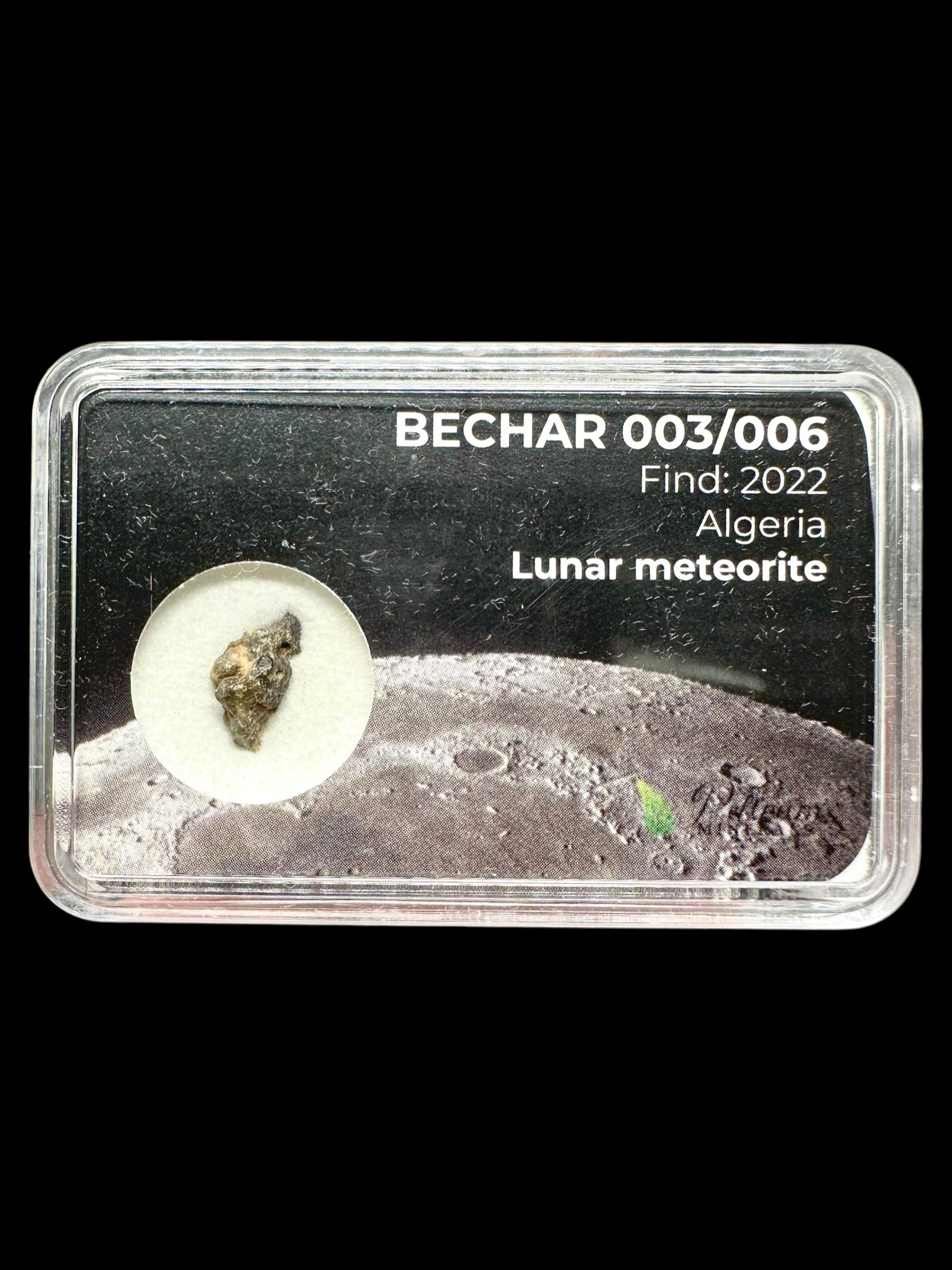 Lunar meteorite Bechar 003/006 – 0,1g – Algeria