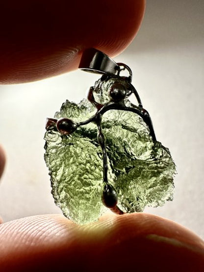 Pendente in Moldavite - P/V044