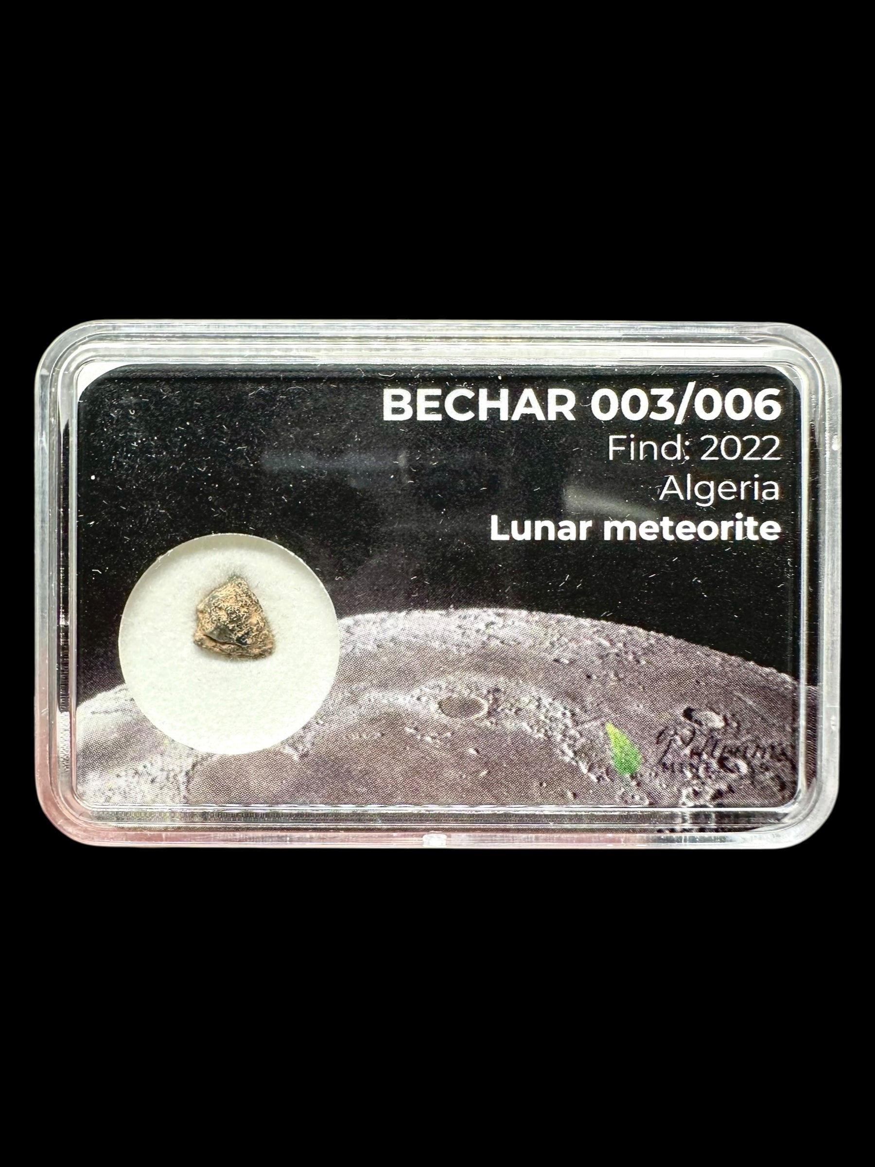 Lunar meteorite Bechar 003/006 – 0,1g – Algeria