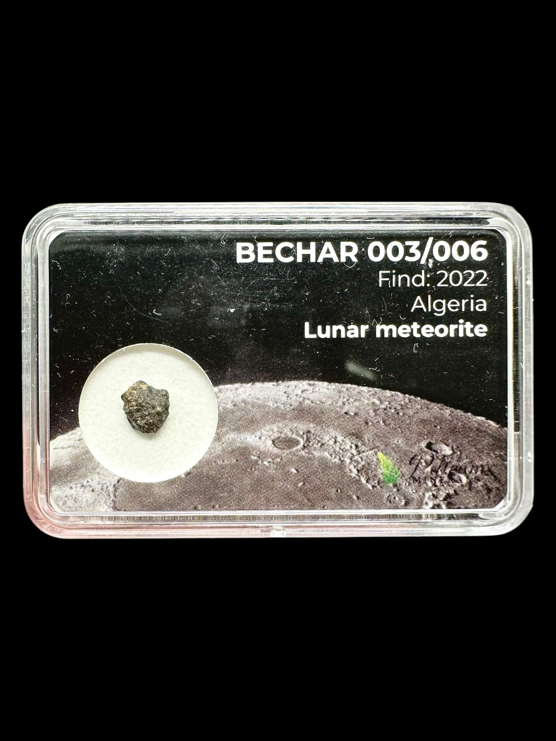 Lunar meteorite Bechar 003/006 – 0,1g – Algeria