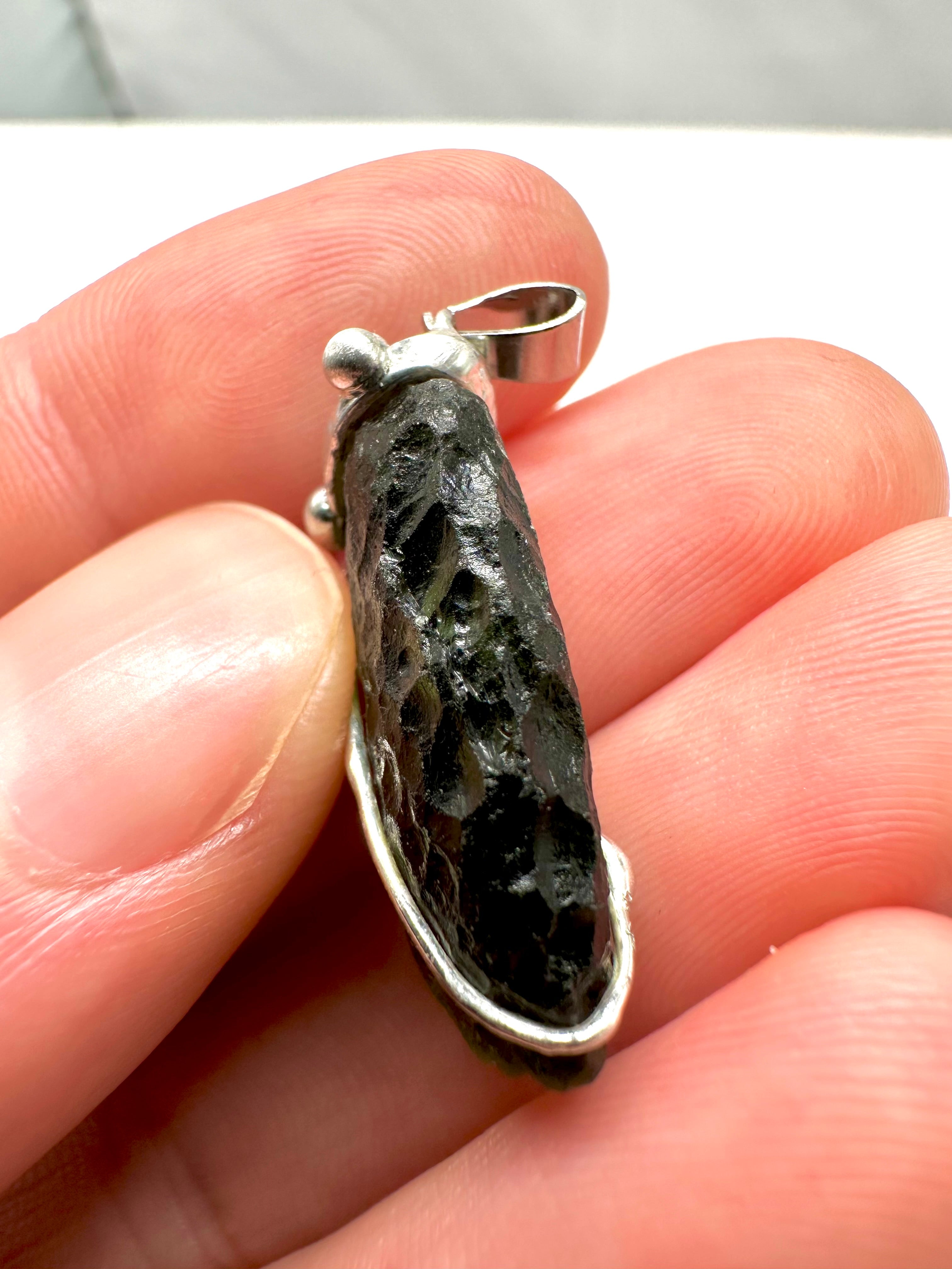Moldavite pendant - P/V045