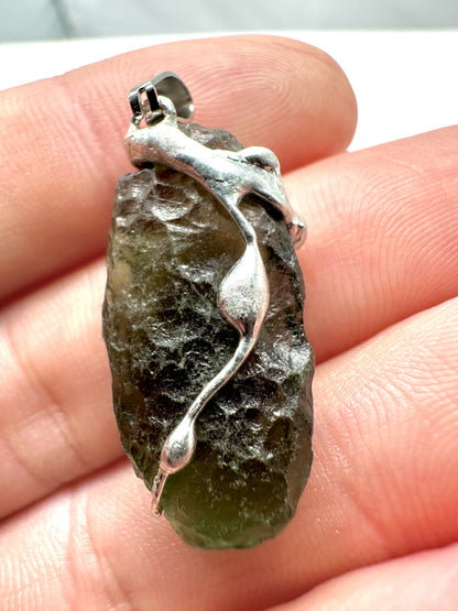 Pendente in Moldavite – P/V045