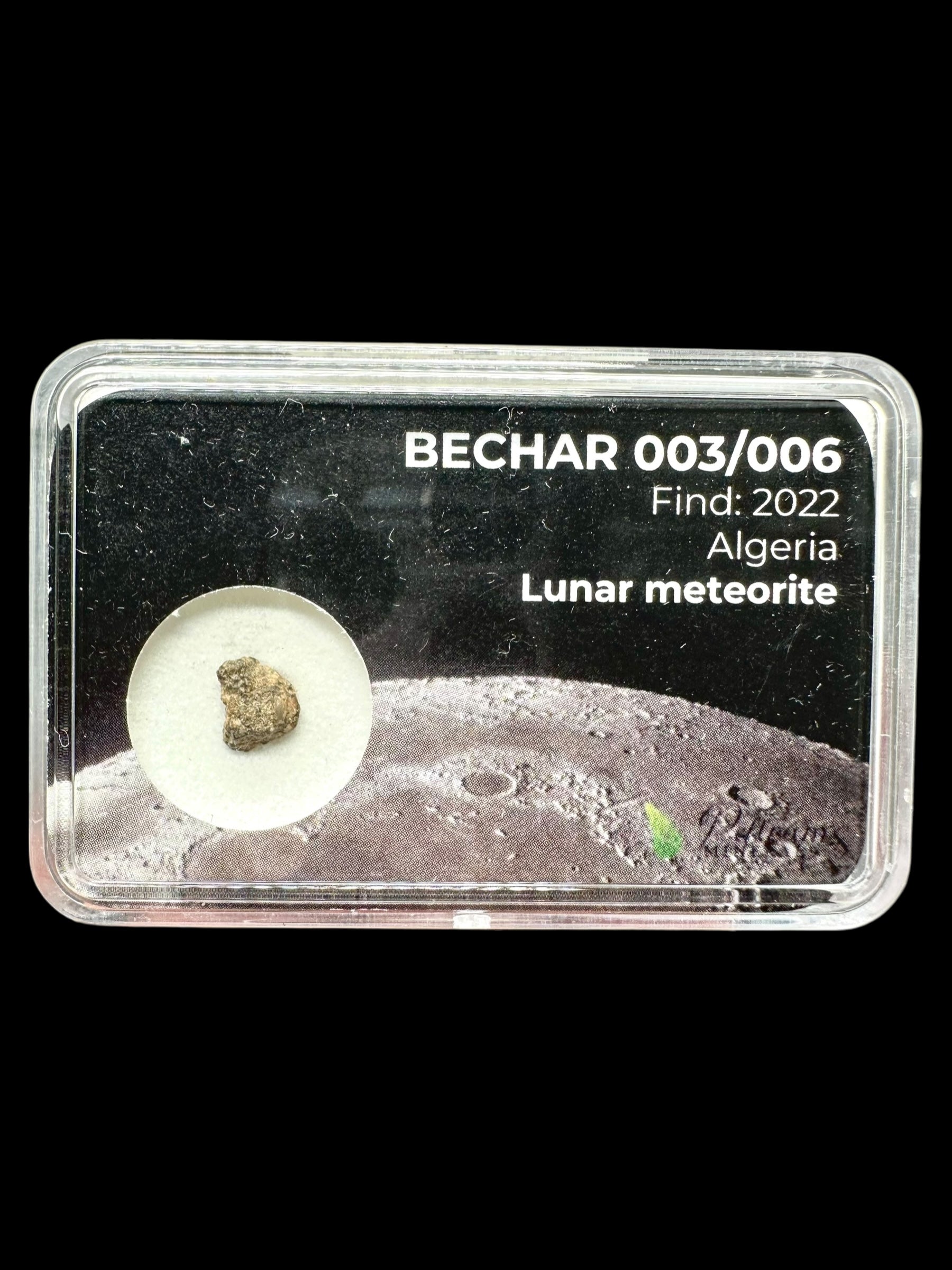Lunar meteorite Bechar 003/006 – 0,1g – Algeria