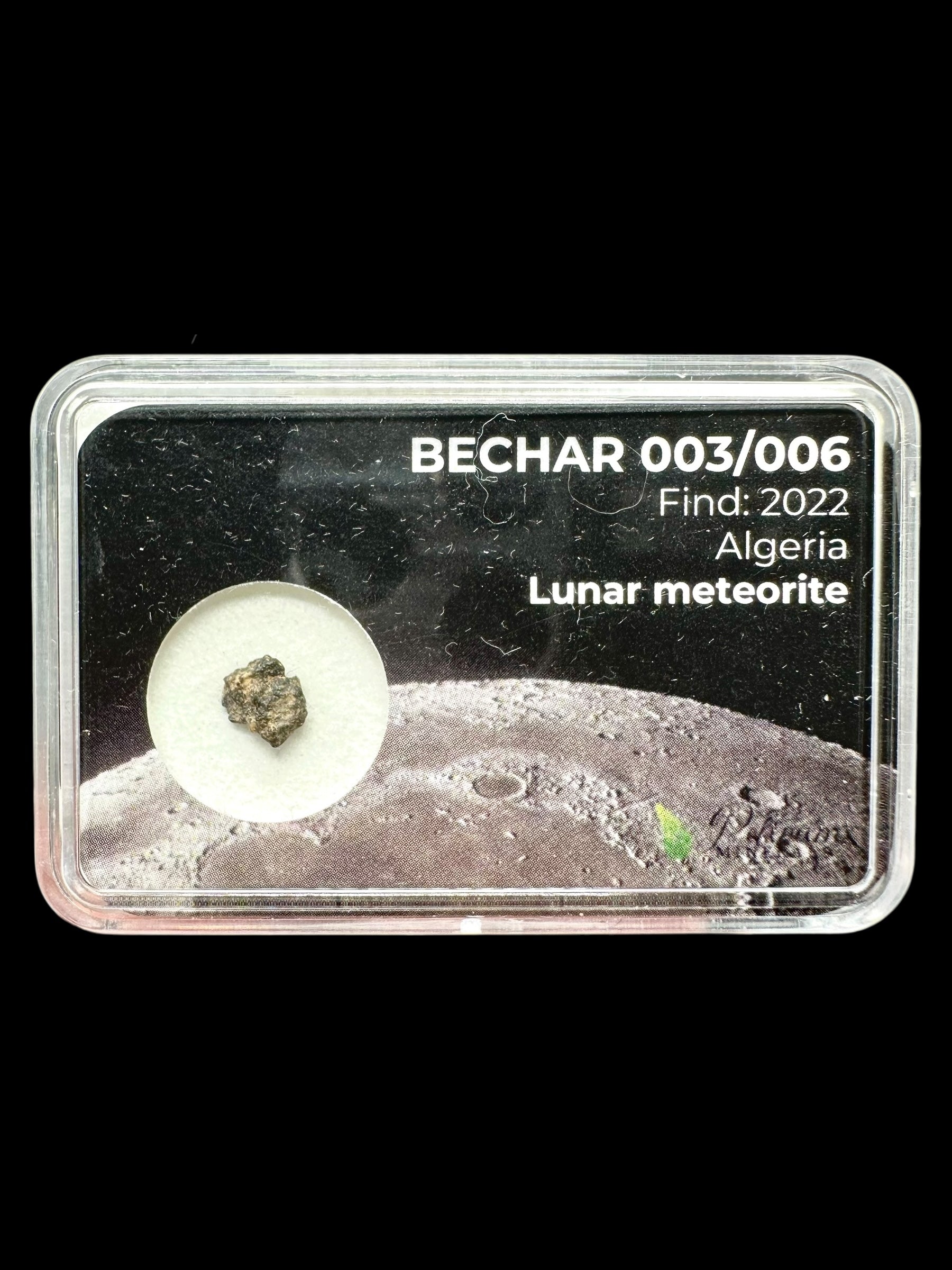Lunar meteorite Bechar 003/006 – 0,1g – Algeria