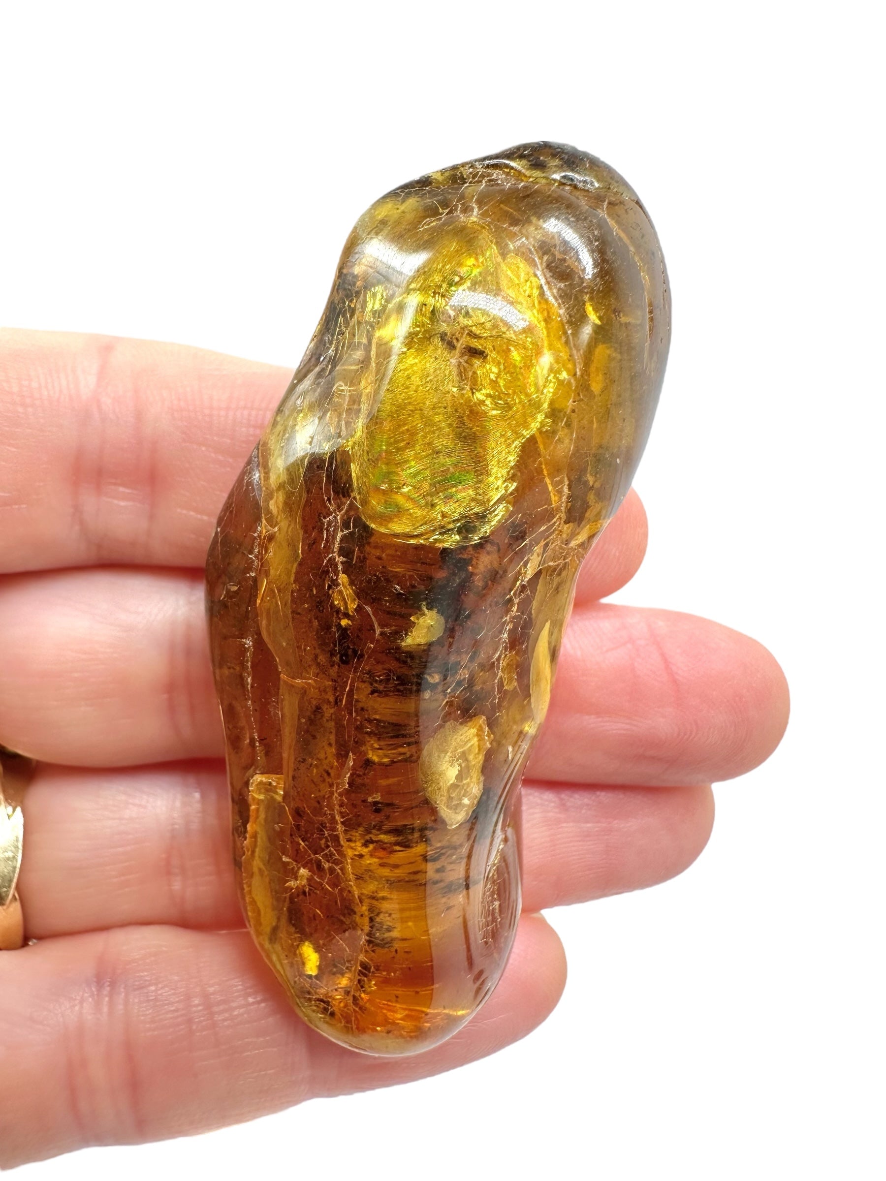 Insects in amber – Lithuania – 16,5g - IJ192