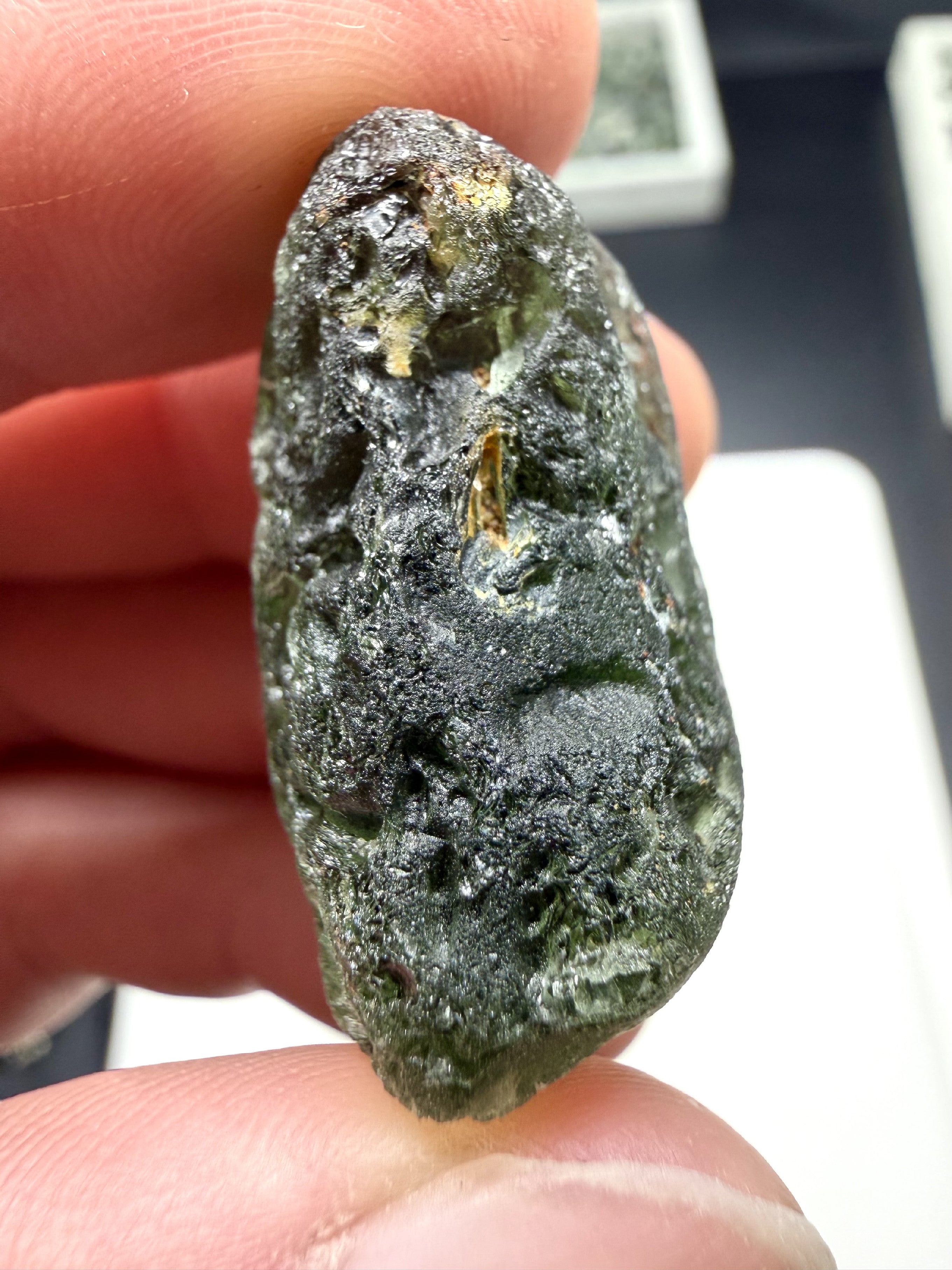 Moldavites for cutting – Radomilice – 92g - VVEL66