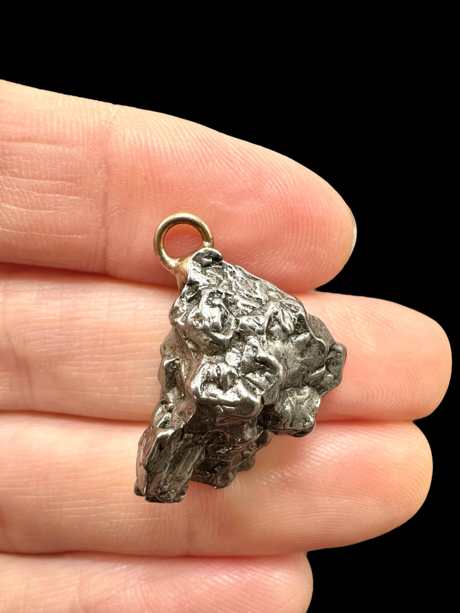 Iron meteorite pendant 7,1g