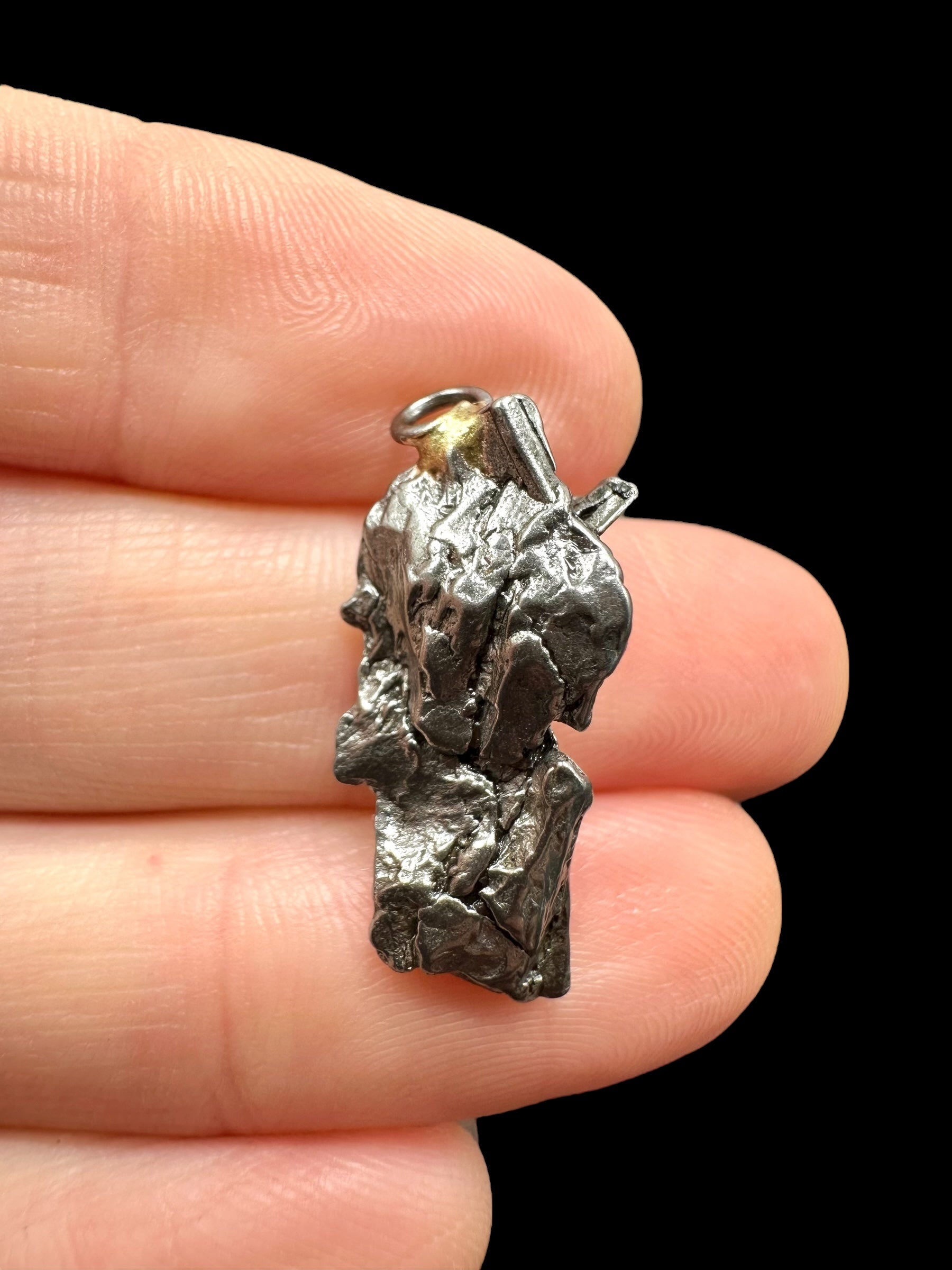 Iron meteorite pendant 3,1g