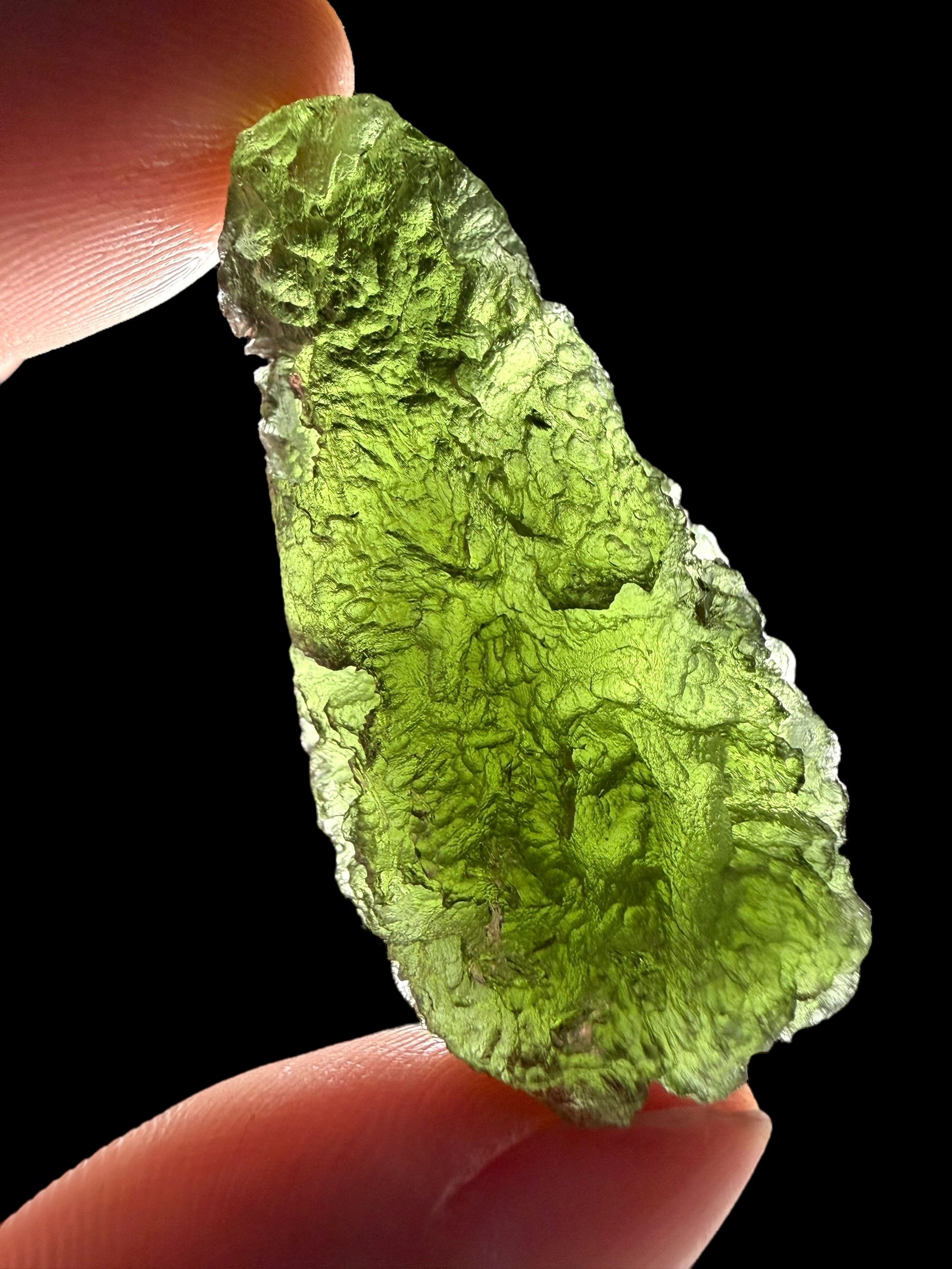 Moldavite – Dobrkovska Lhotka – C – 19,8g - V2287