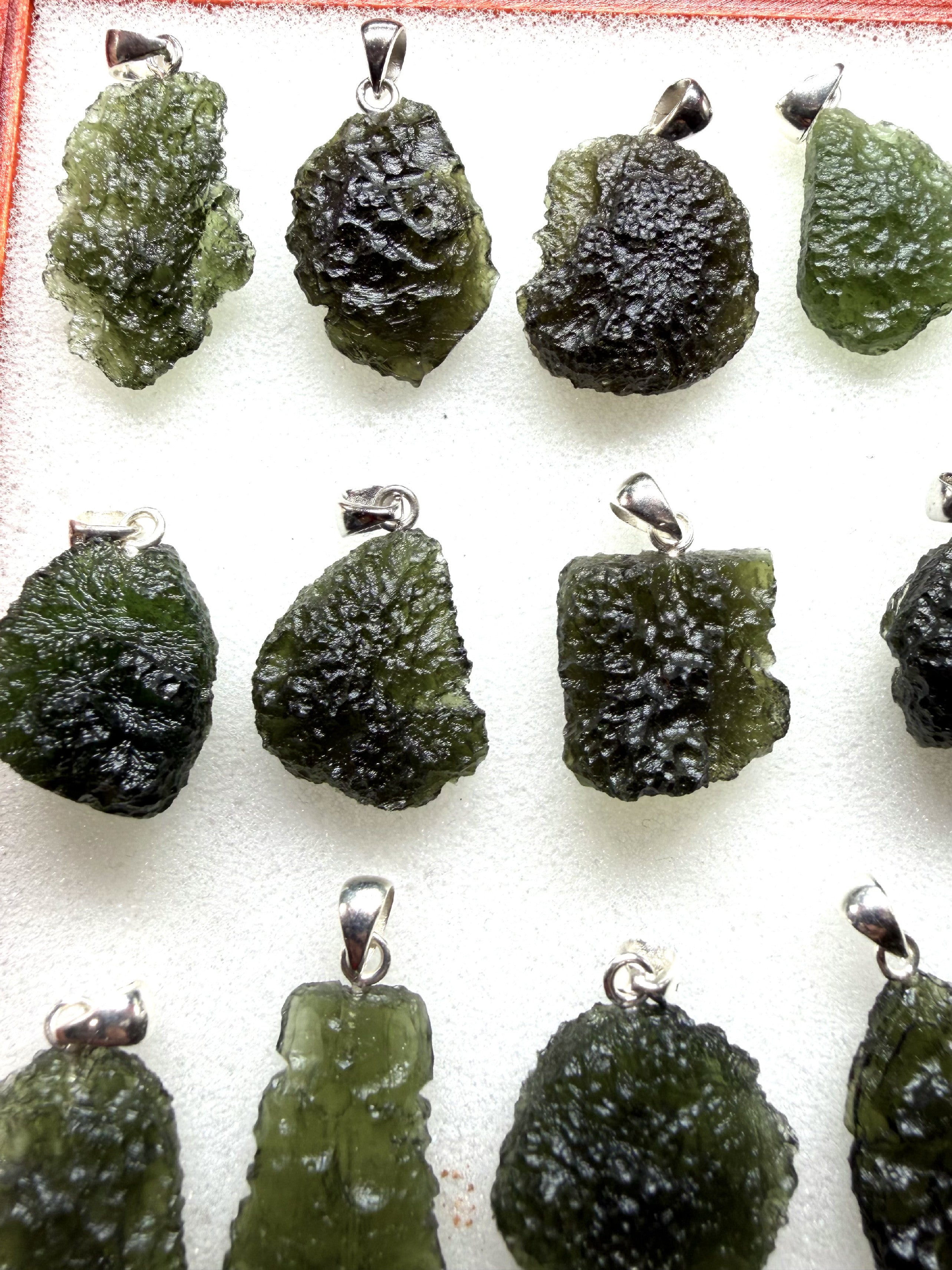 Silver moldavite jewellery – 221g - VSPERK9