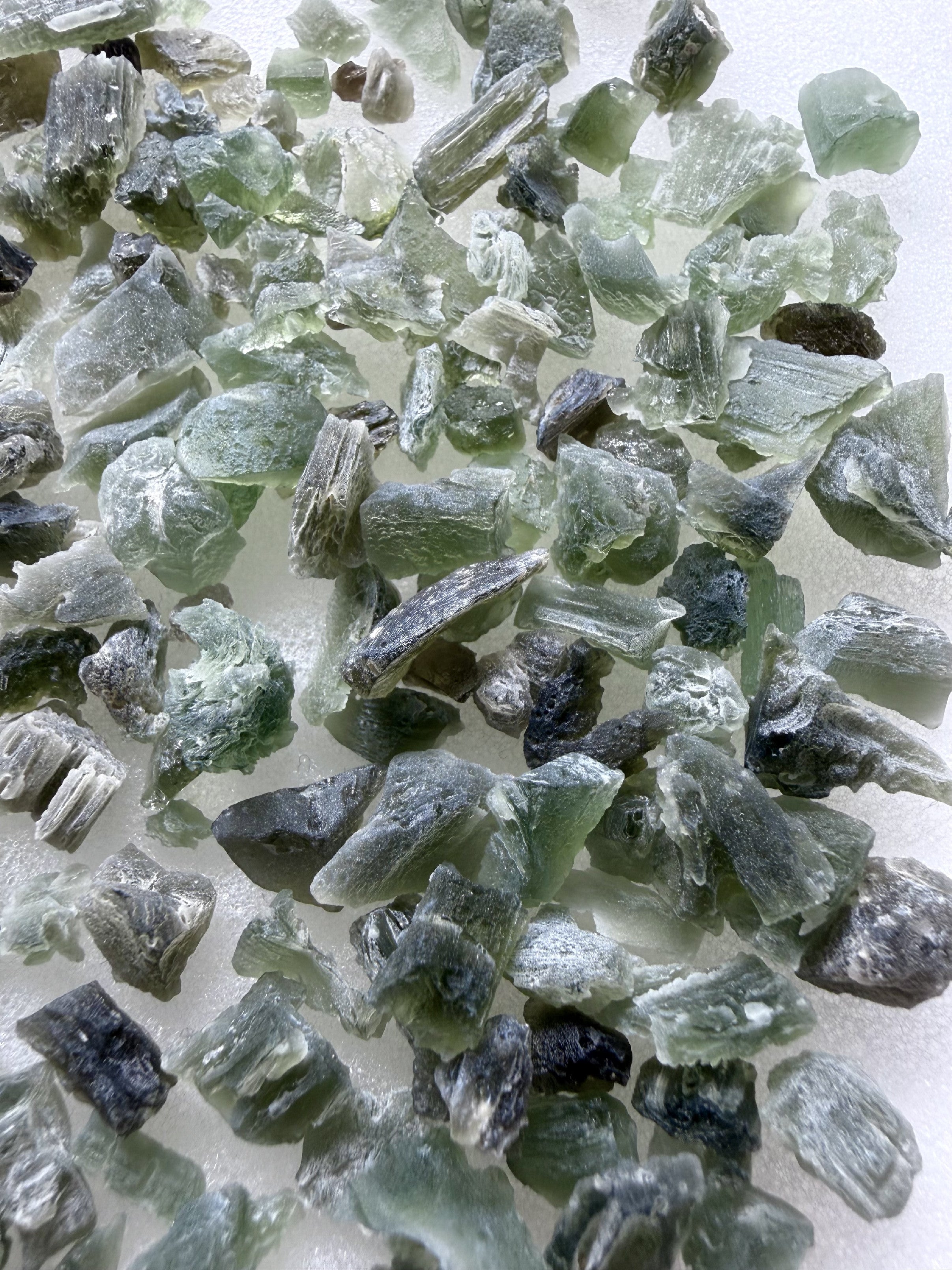 Moldavites – 100g (0-1g) - VVEL69