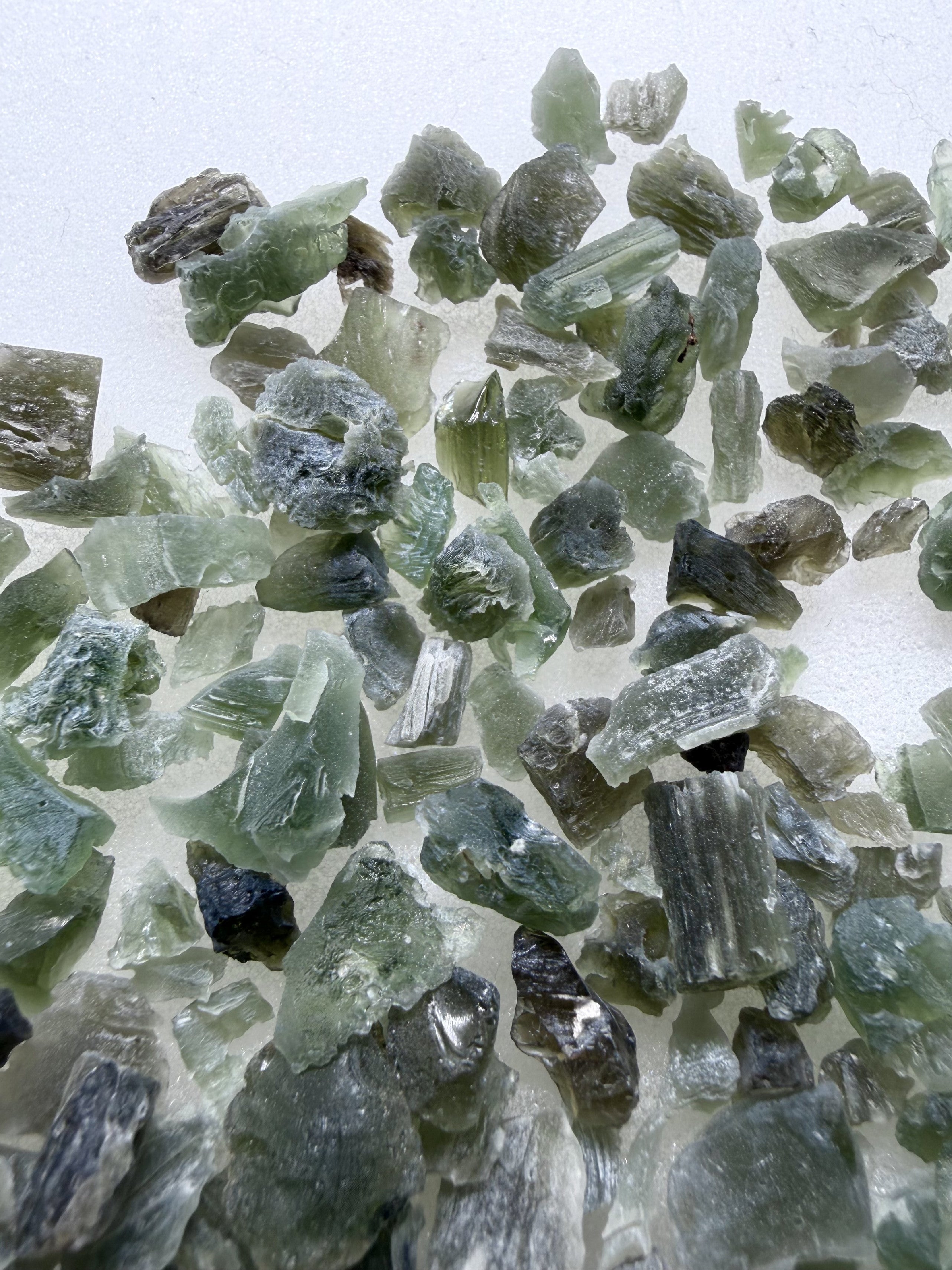 Moldavites – 100g (0-1g) - VVEL69
