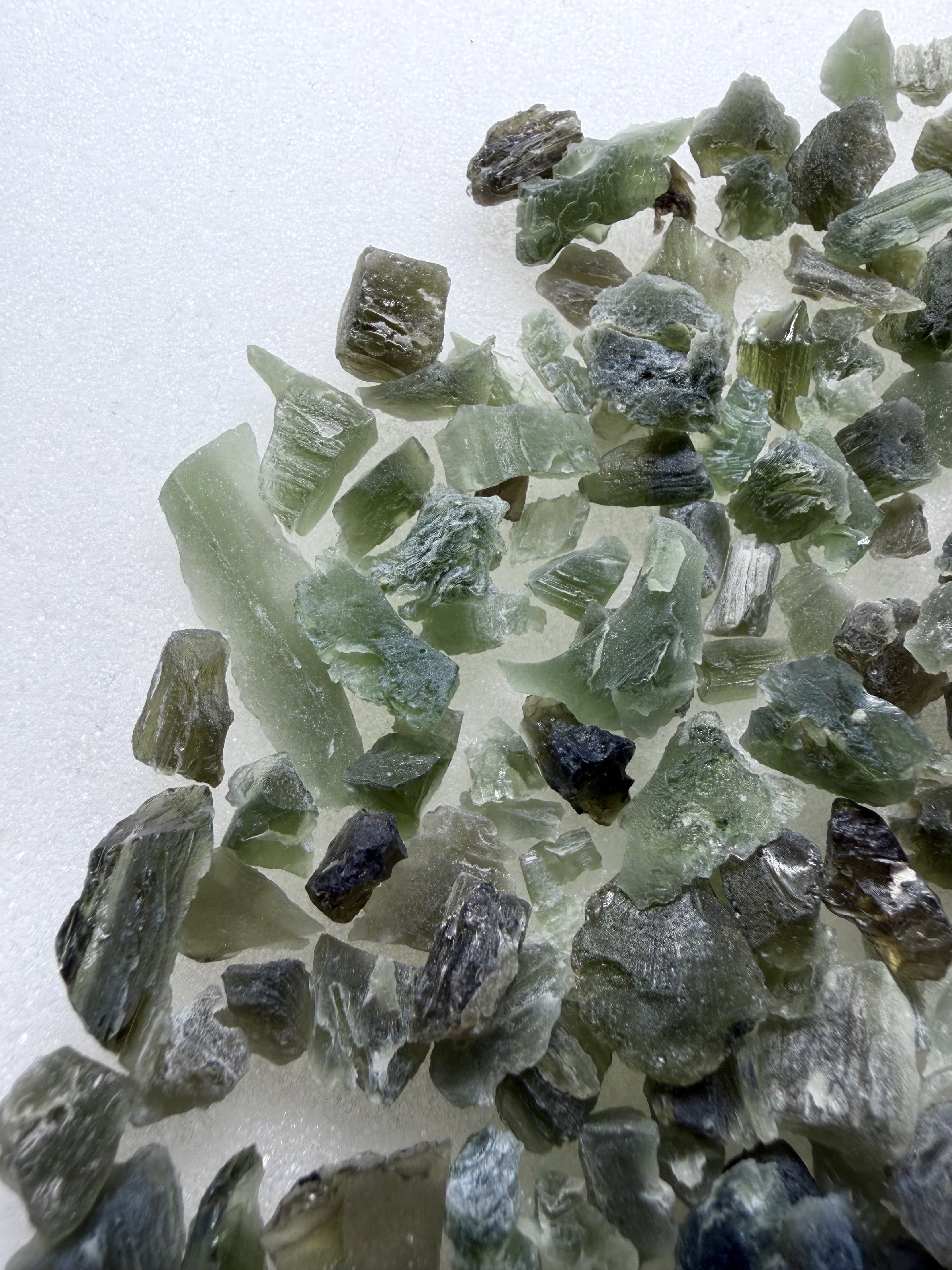 Moldavites – 100g (0-1g) - VVEL69