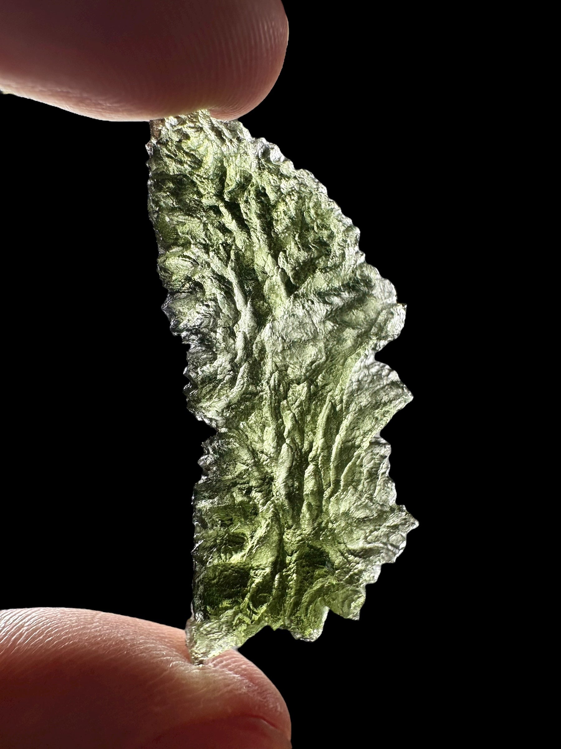 Moldavite – Besednice Jezkovna – 3,7g / Angel Chime - V2302