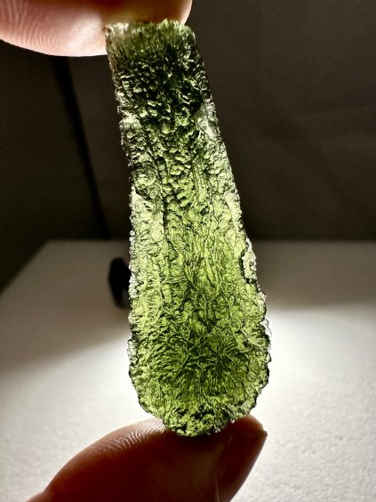 Moldavite Grezza – Slavce u TS – 17,9g - V477