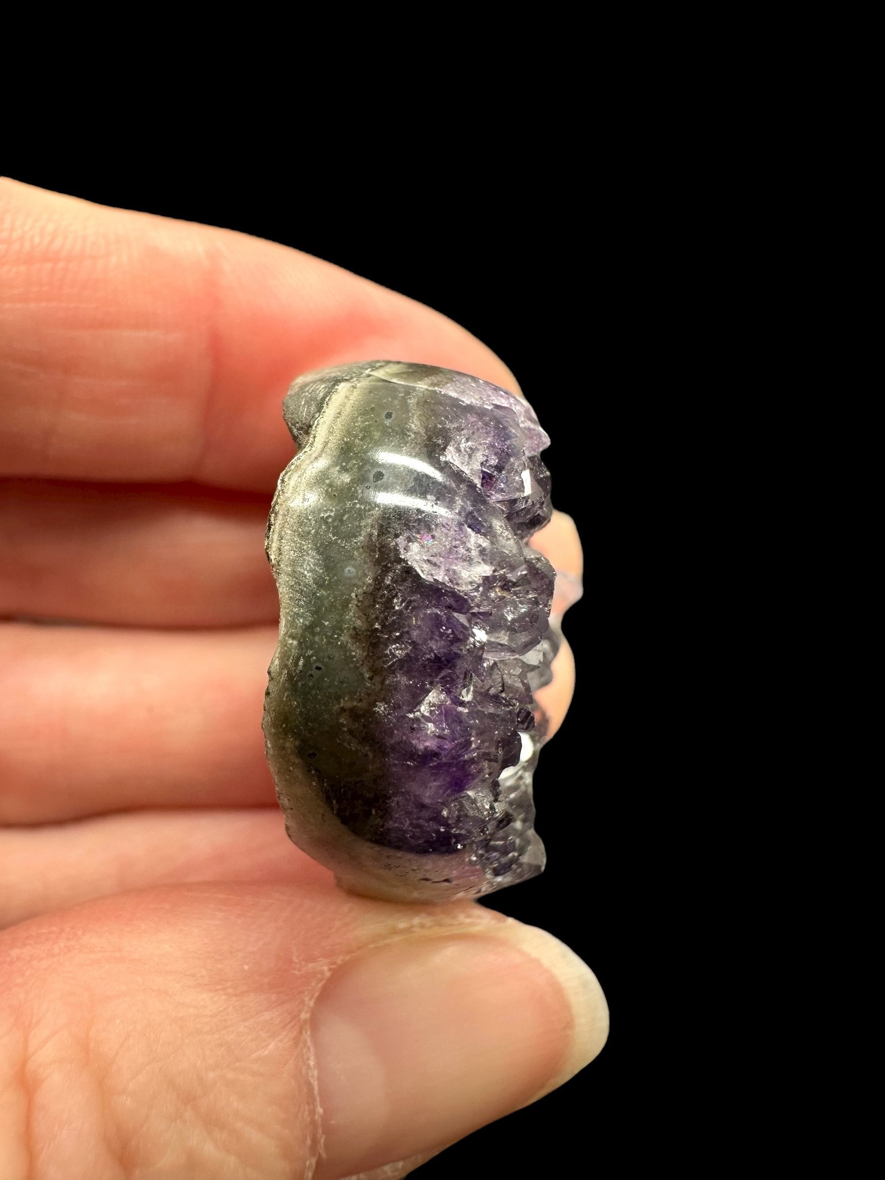 Amethyst heart – Uruguay - AMS03