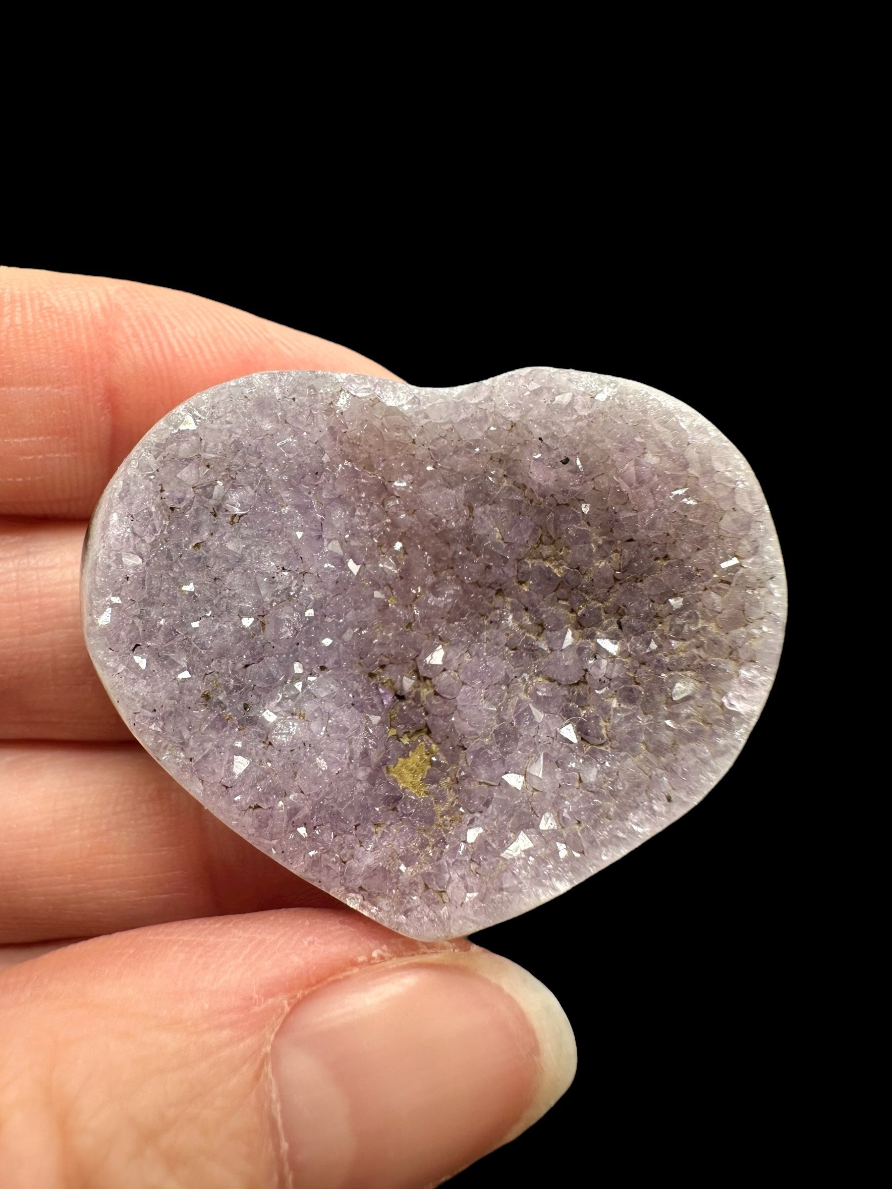 Amethyst heart – Uruguay - AMS05