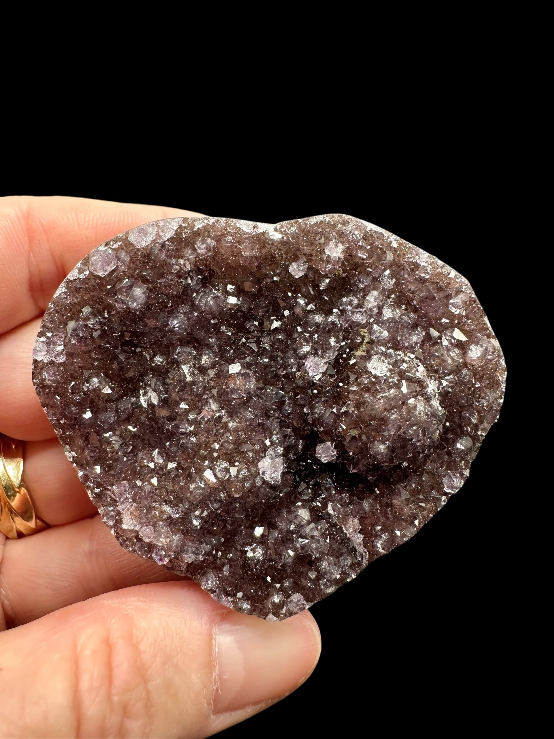 Amethyst heart – Uruguay - AMS06