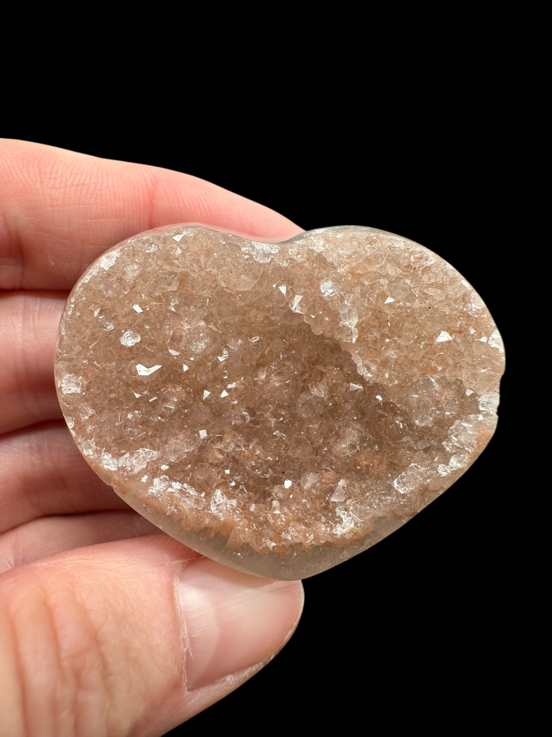 Amethyst heart – Uruguay - AMS07