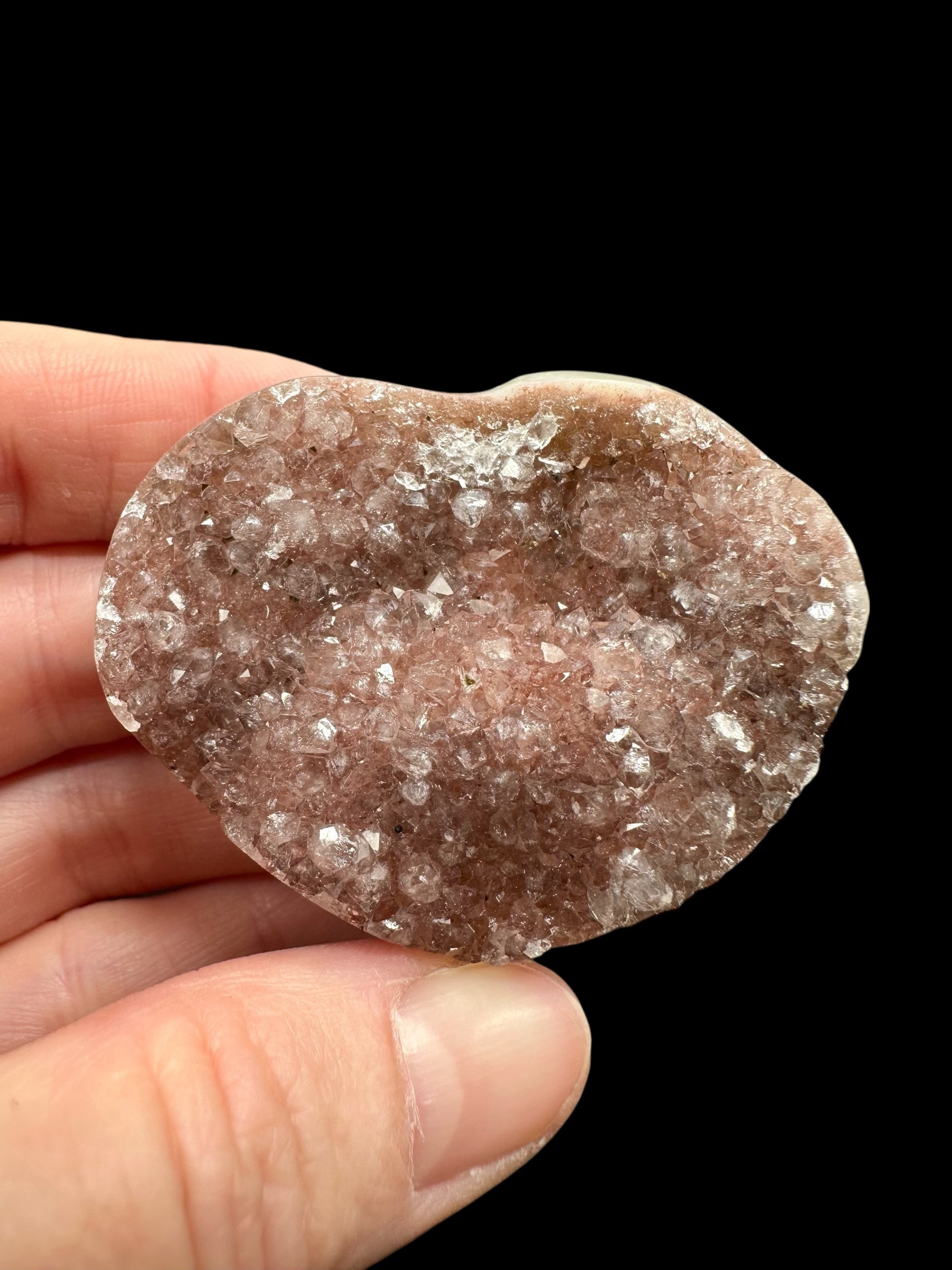 Amethyst heart – Uruguay - AMS11