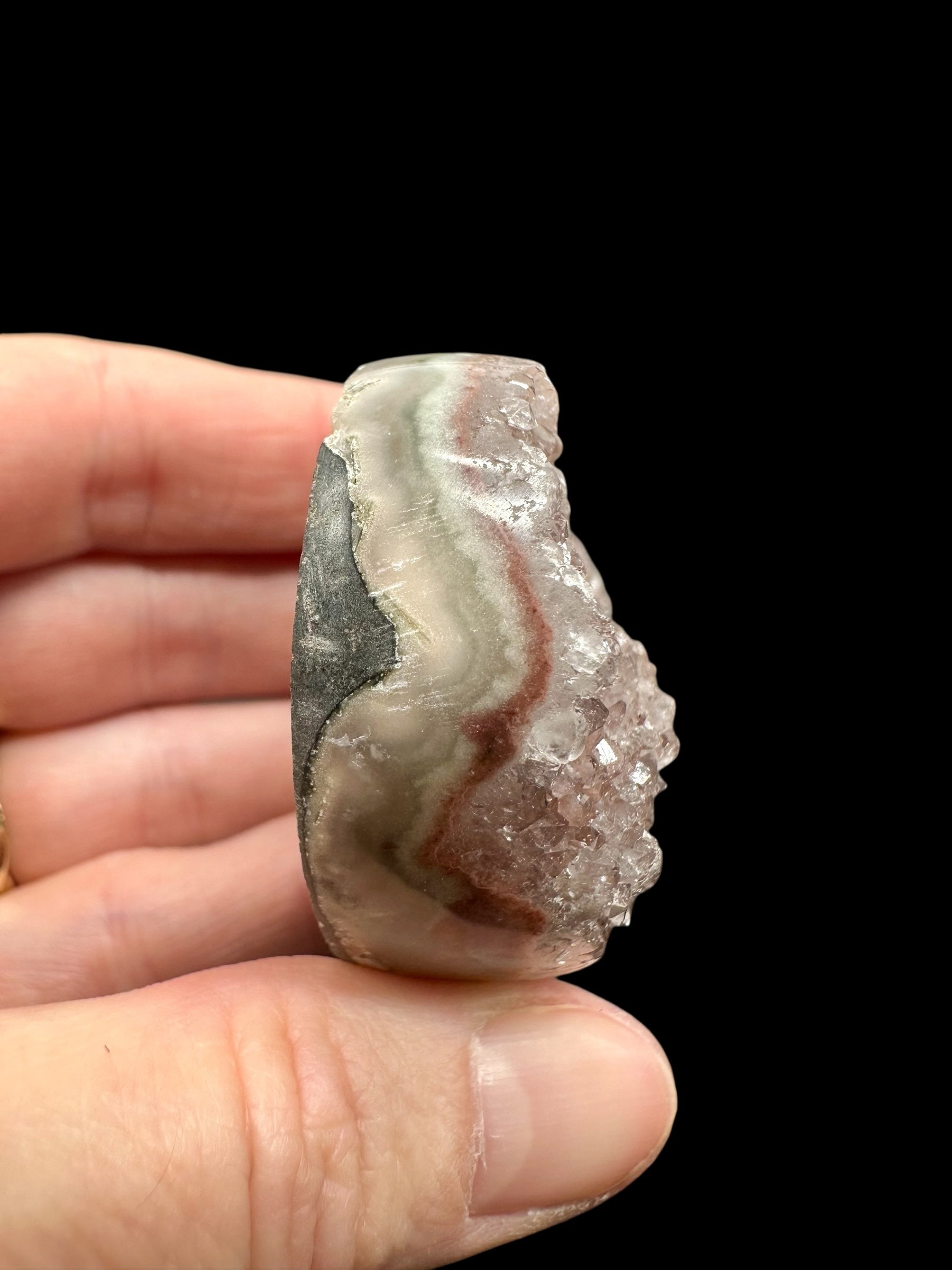 Amethyst heart – Uruguay - AMS11