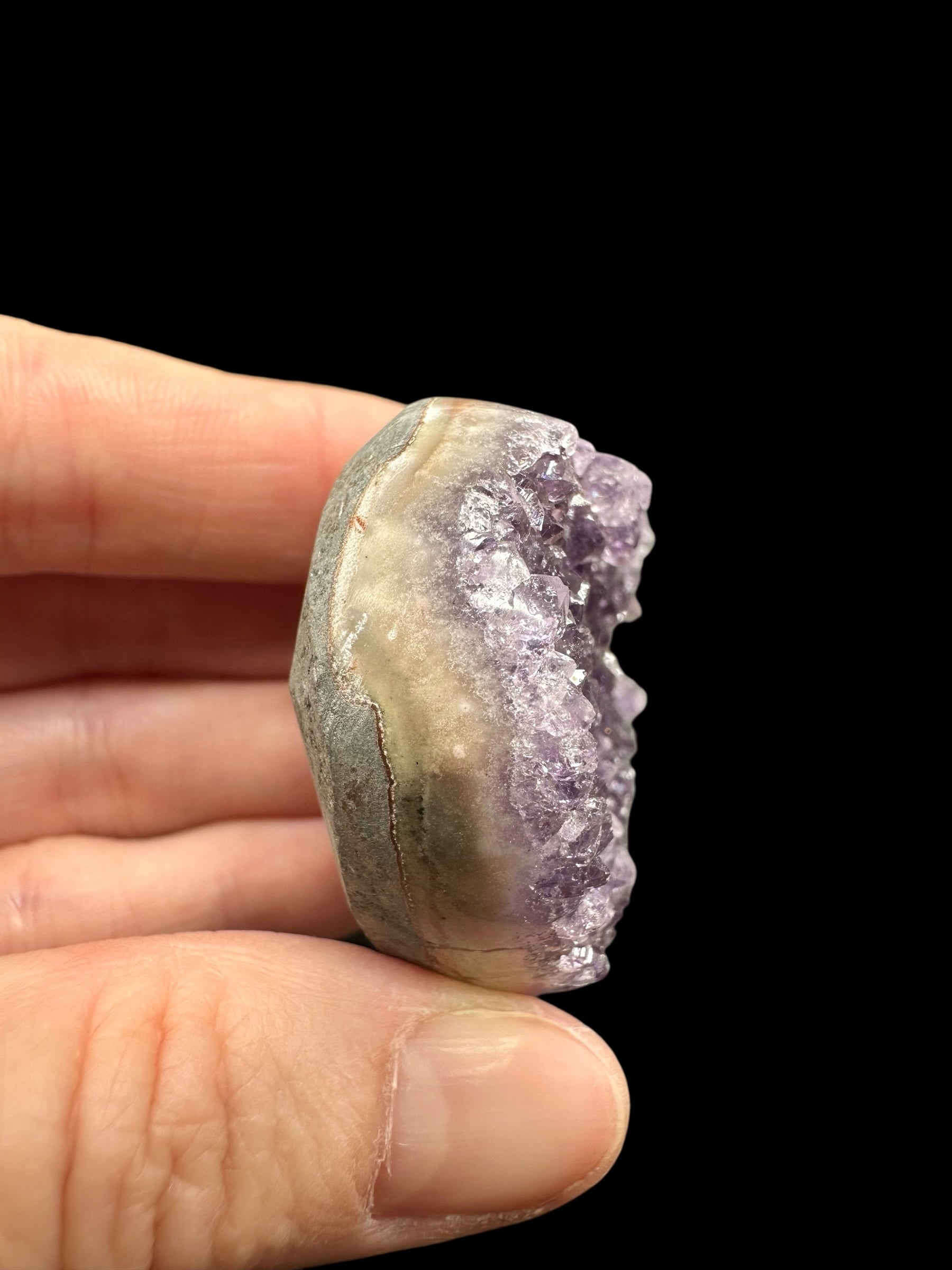 Amethyst heart – Uruguay - AMS12