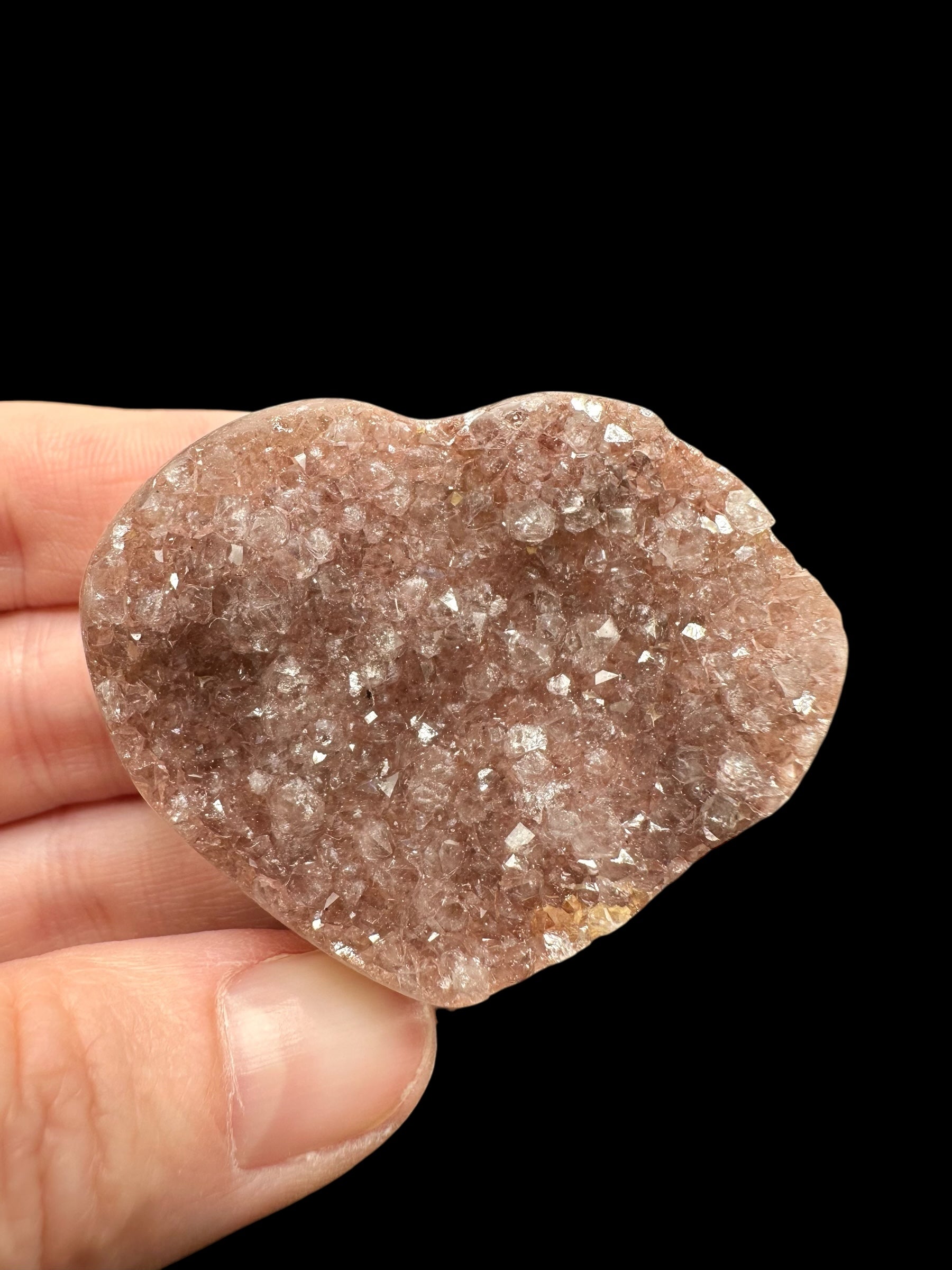Amethyst heart – Uruguay - AMS14