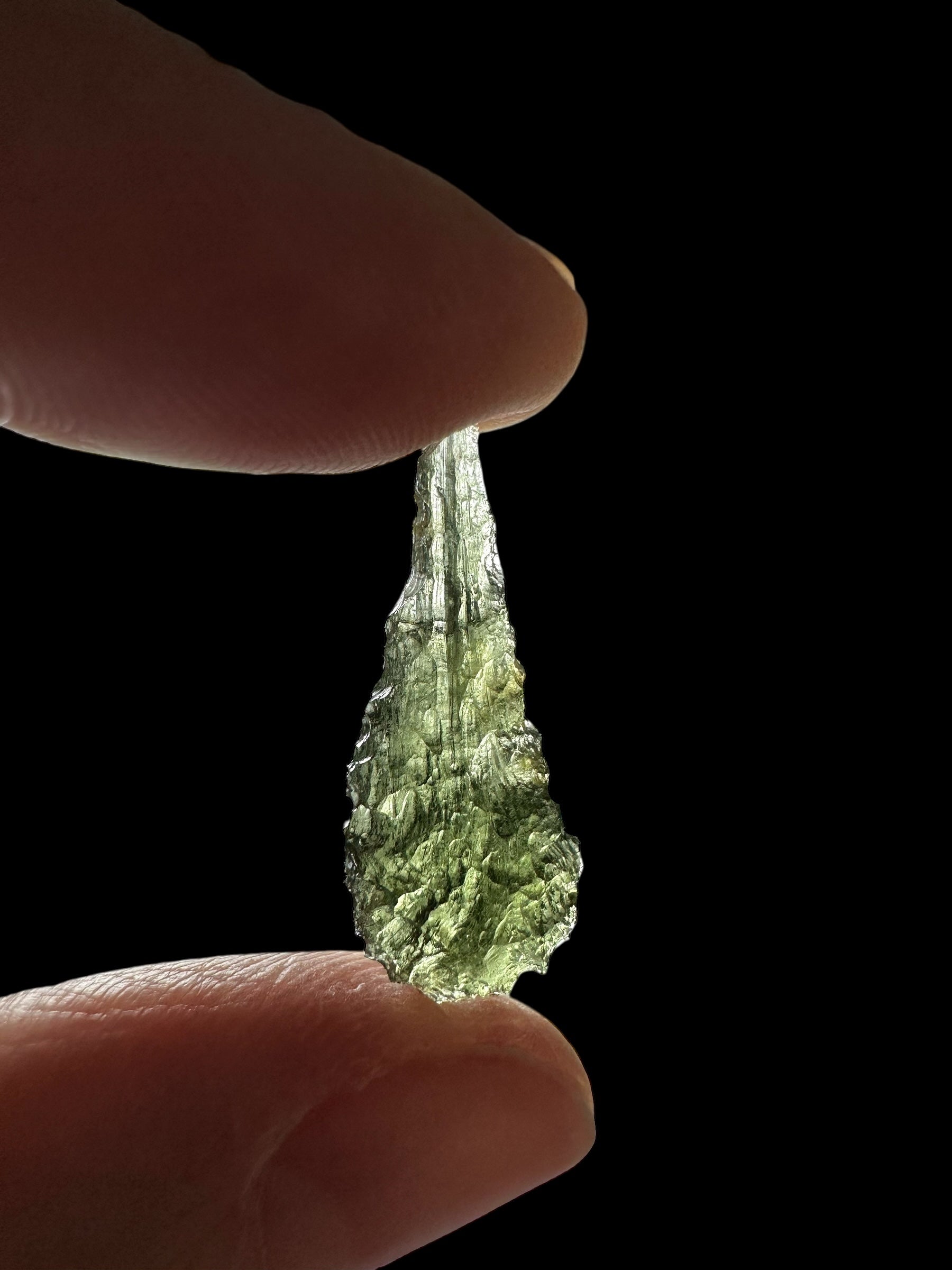 Moldavite – Marouskovo pole – 0,9g - VL70
