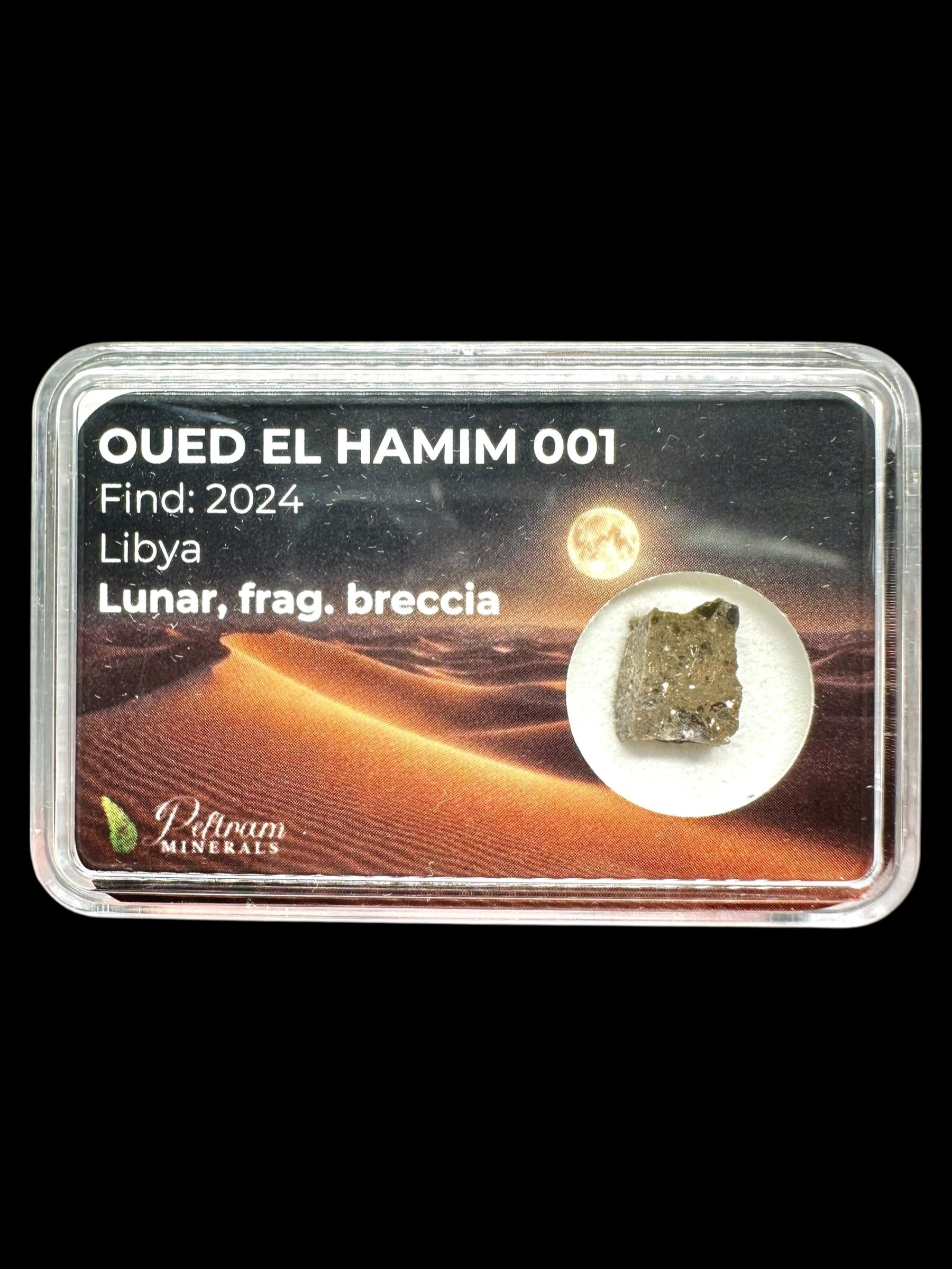 Lunar meteorite Oued el Hamim 001 – 0,5g – Libya