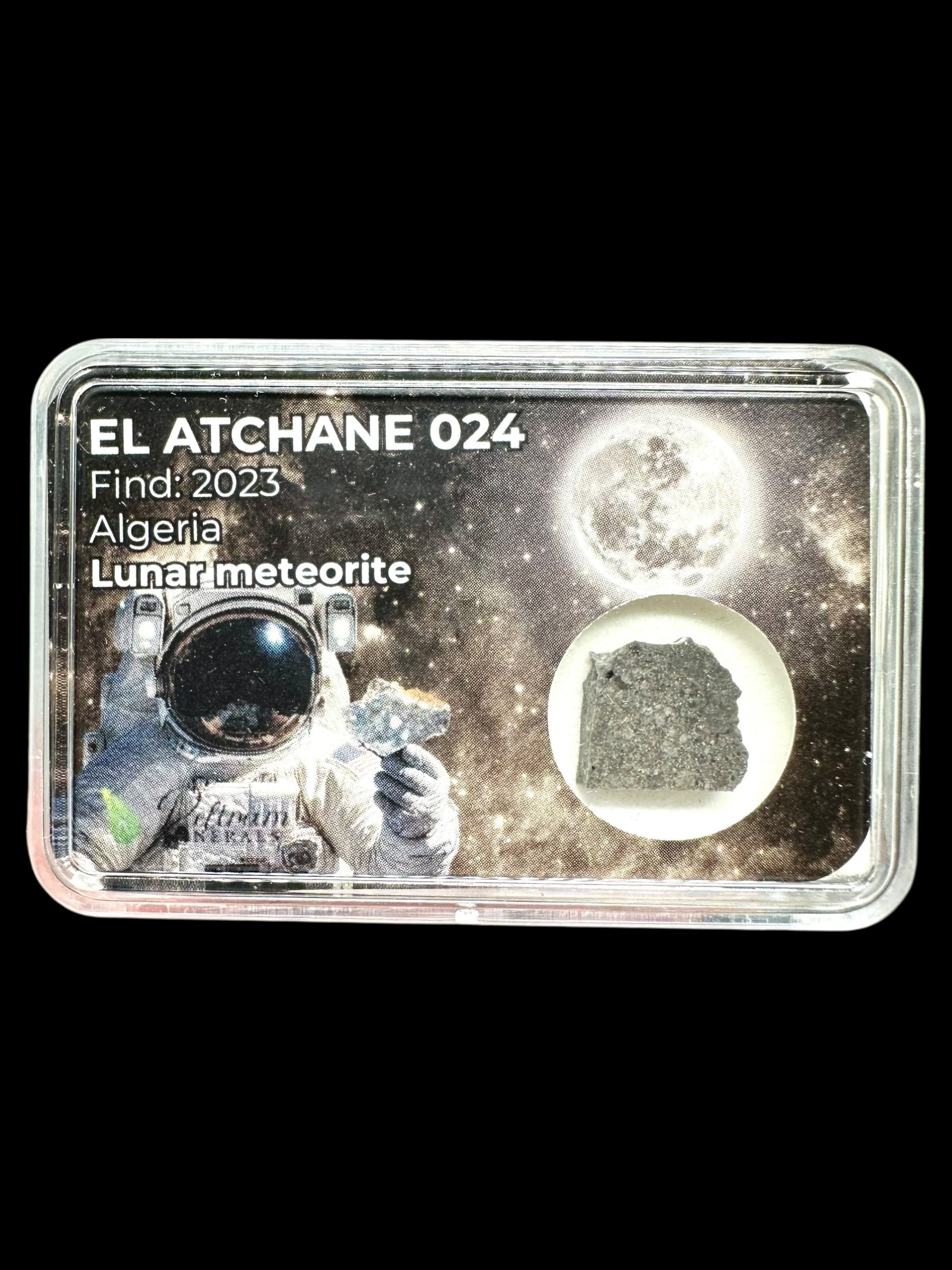 Lunar meteorite El Atchane 024 – 0,5g – Algeria